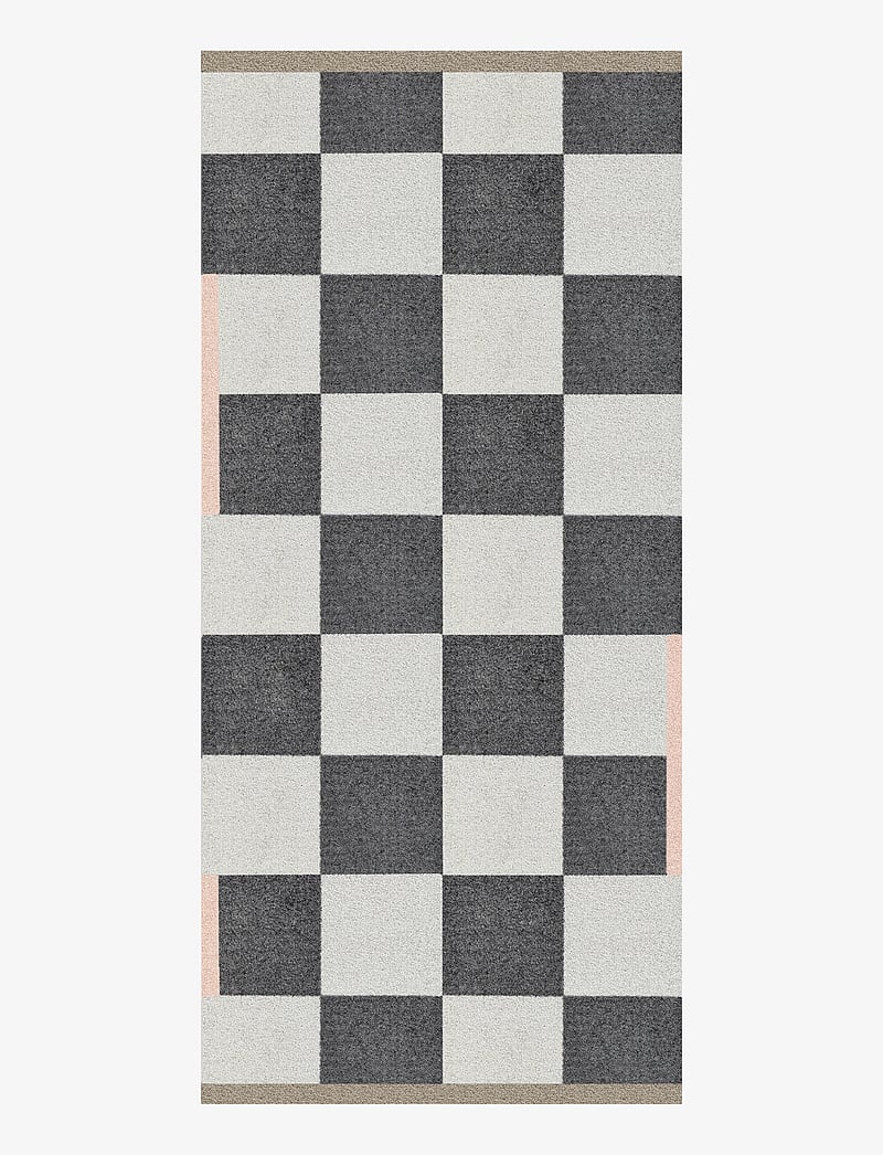 Mette Ditmer - SQUARE, all-round mat - flurläufer - dark grey - 1