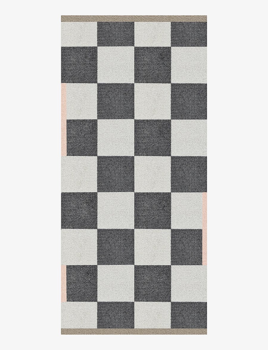 Mette Ditmer - SQUARE, all-round mat - flurläufer - dark grey - 1