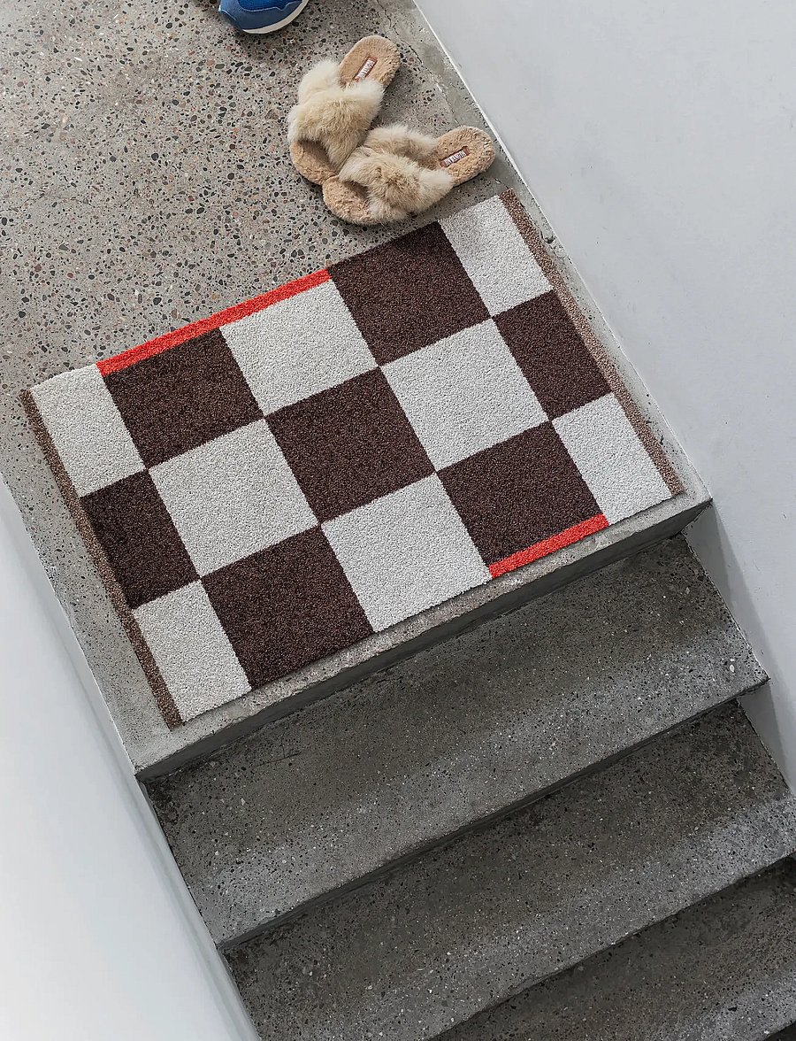 Mette Ditmer - SQUARE all-round mat - flurläufer - brown - 0