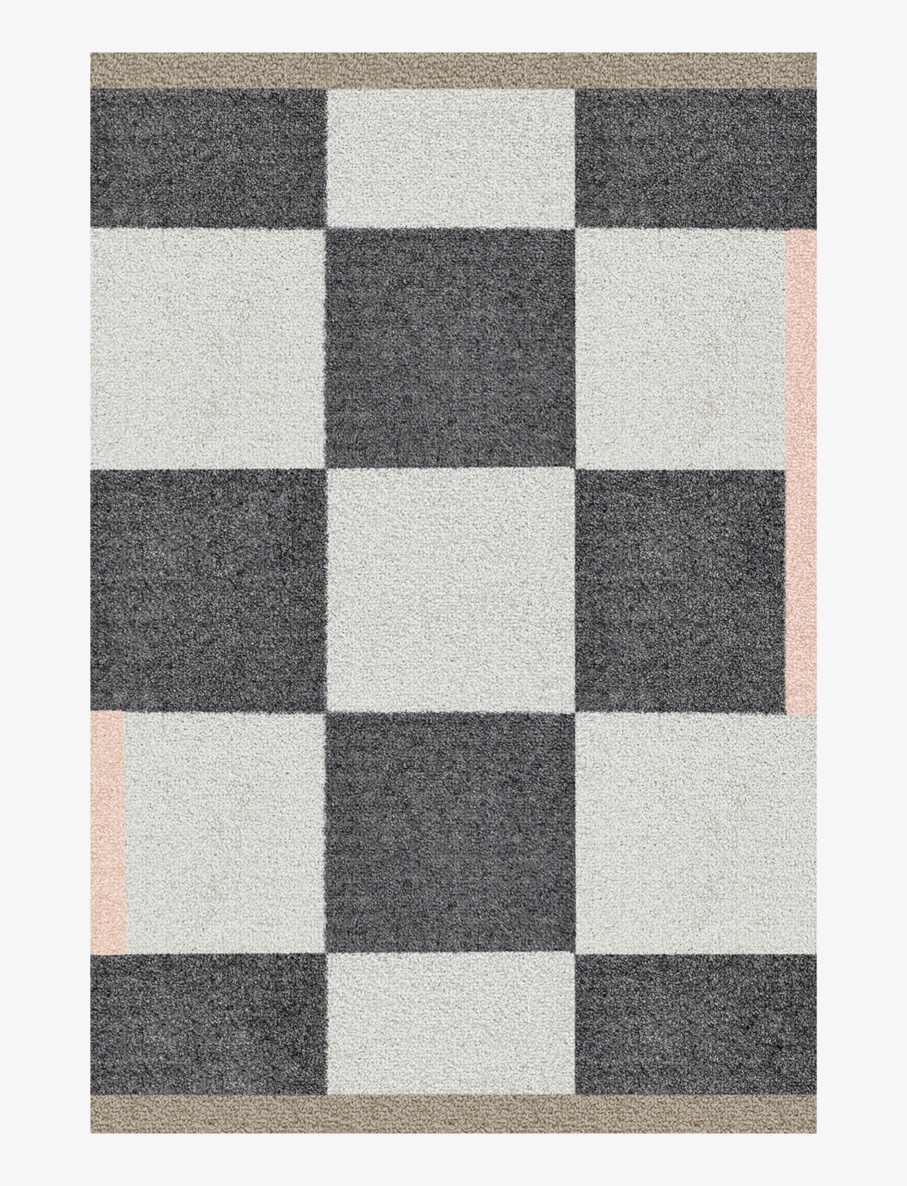 Mette Ditmer SQUARE, all-round mat - Tæpper - DARK GREY / grey