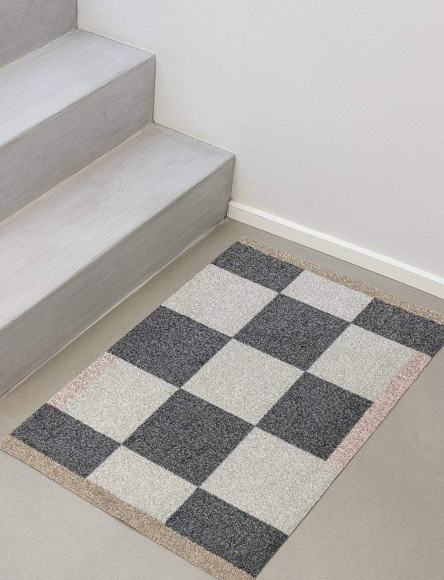 Mette Ditmer - SQUARE, all-round mat - flurläufer - dark grey - 0