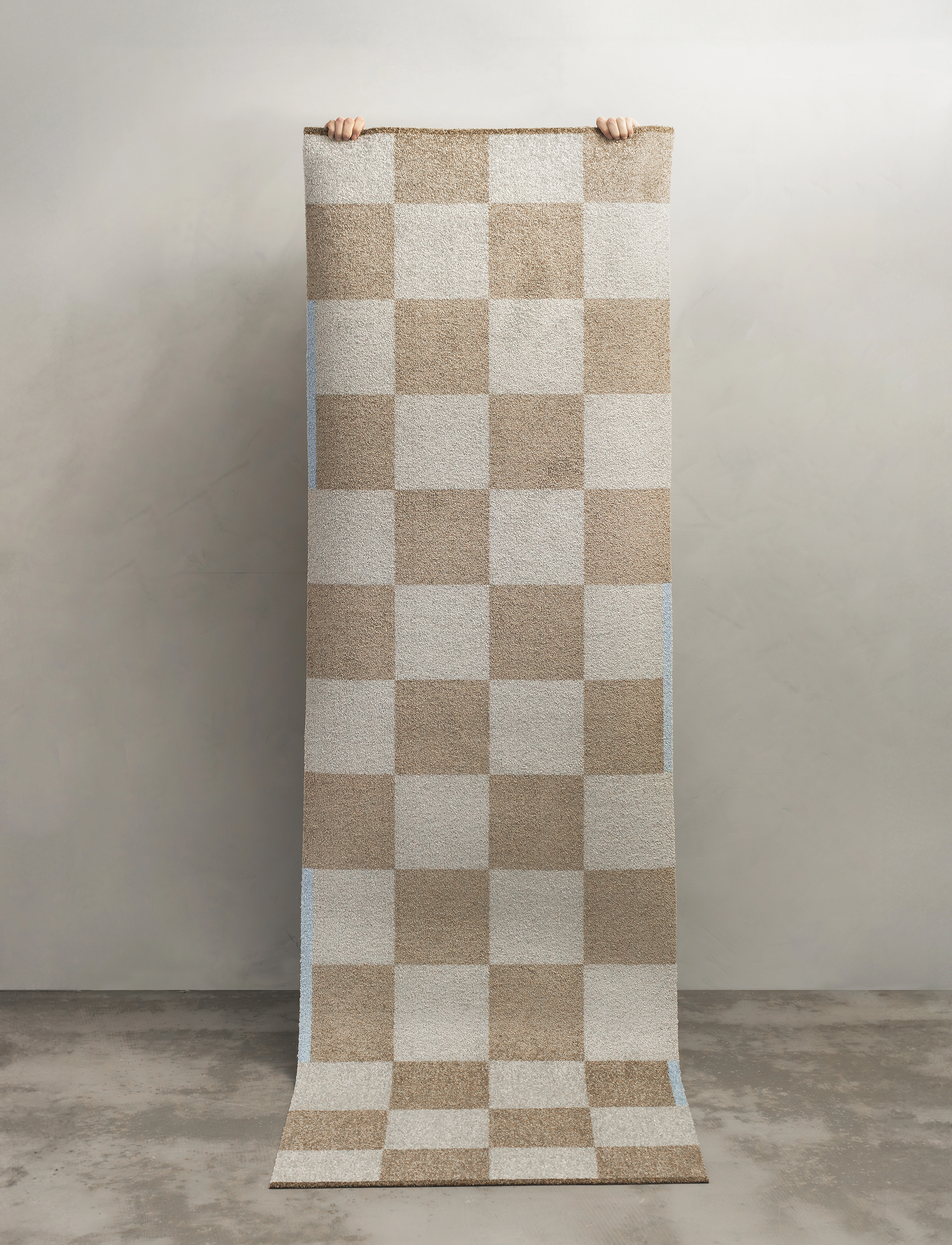 Mette Ditmer Square, All-Round Runner, W77X L240 cm, Rugs & Carpets, Beige - Hallway Runners, Homeware