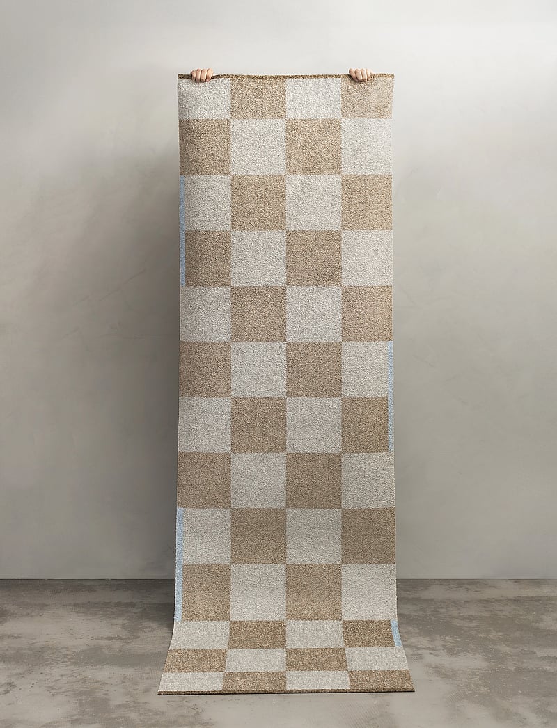 Mette Ditmer - SQUARE, all-round runner - flurläufer - camel - 0