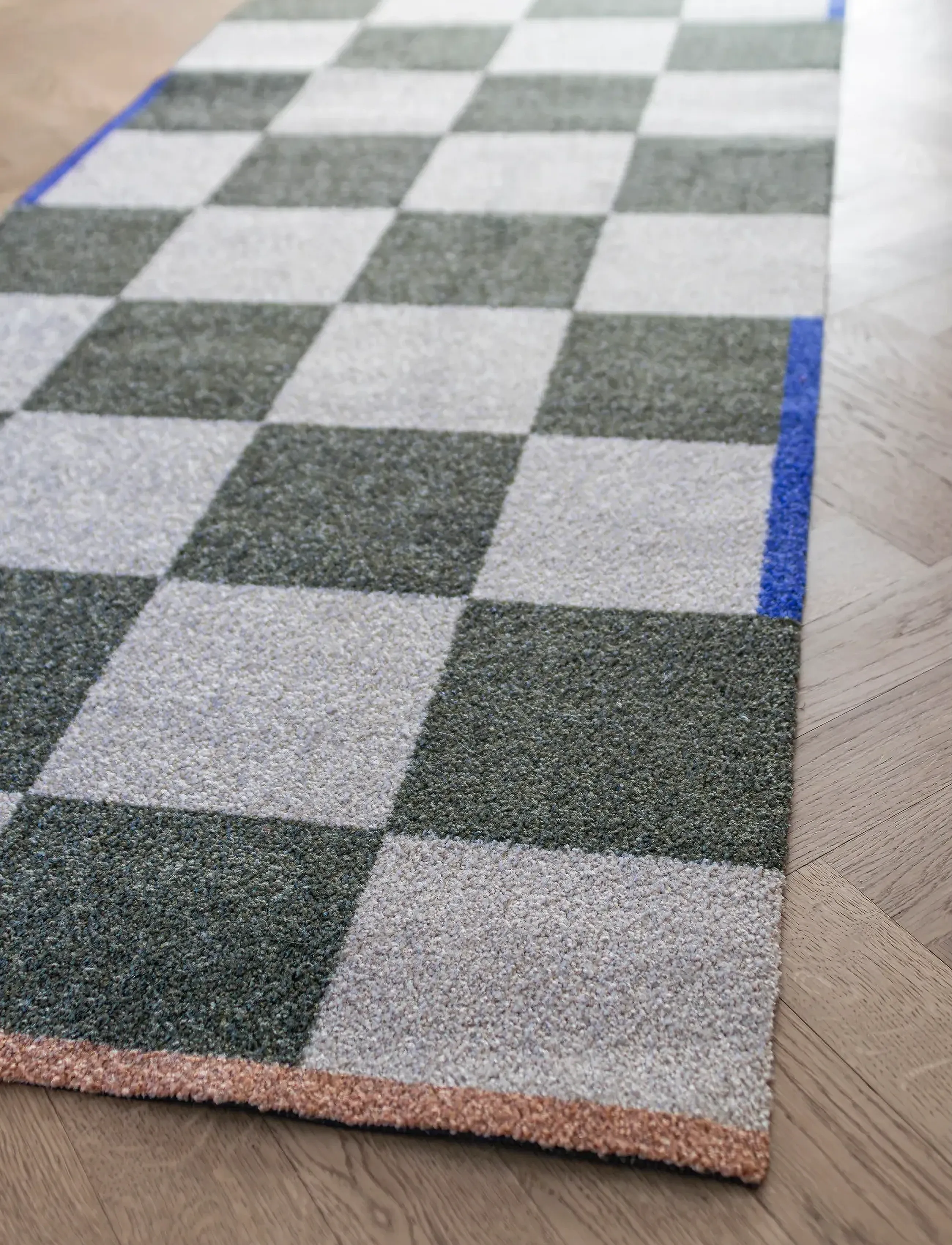 Mette Ditmer - SQUARE all-round runner - hallway runners - dark olive - 2