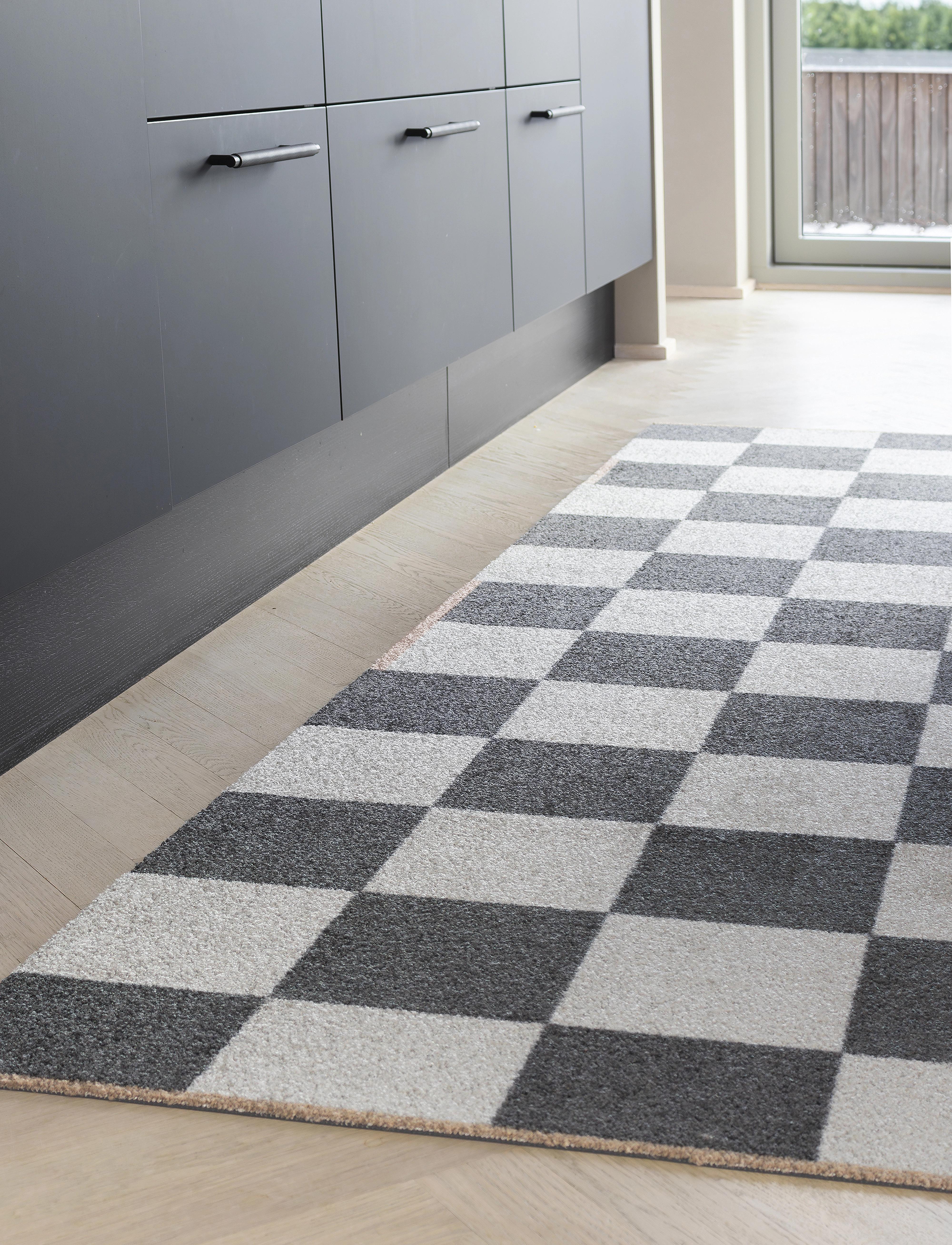 Mette Ditmer - SQUARE, all-round runner - flurläufer - dark grey - 2