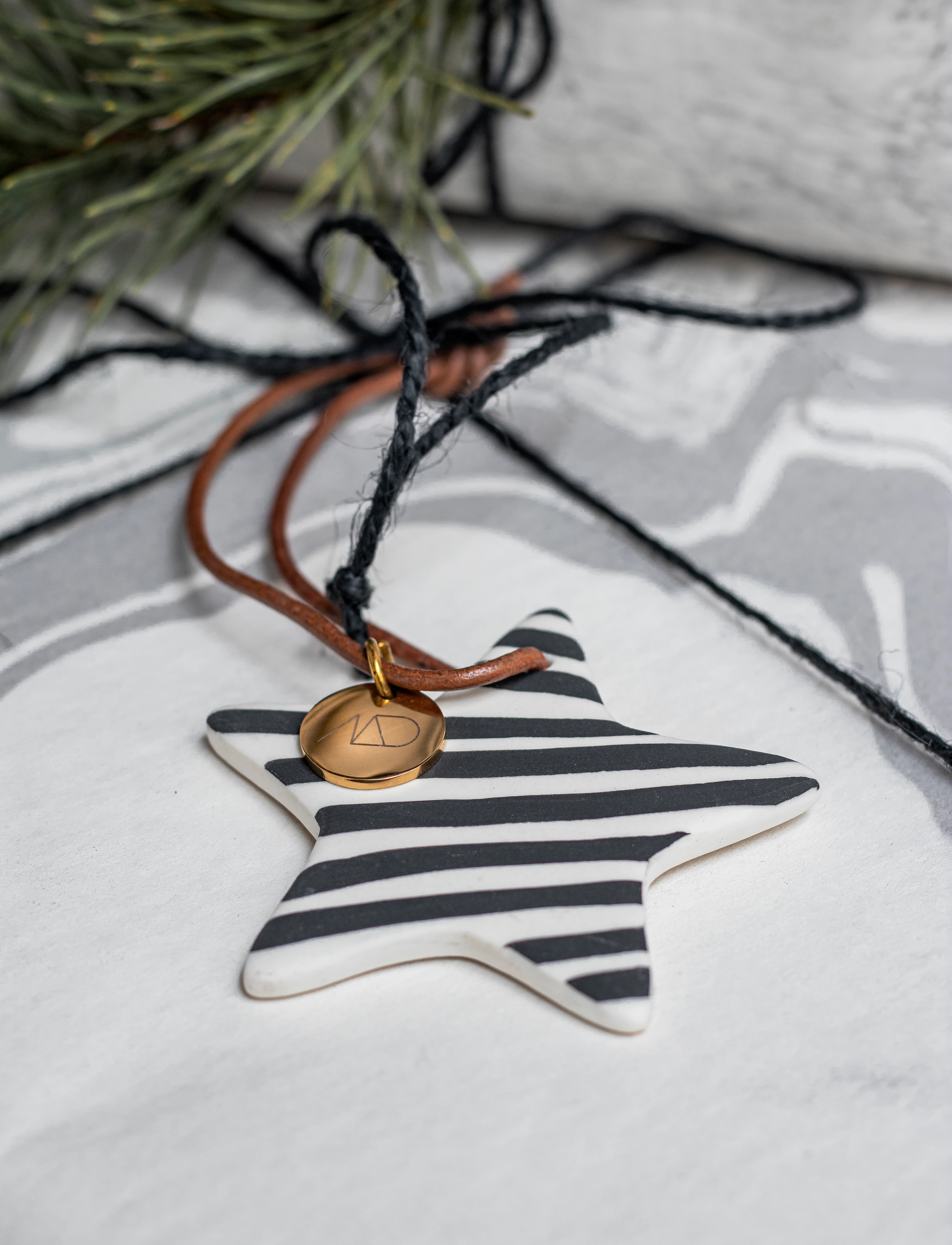 Mette Ditmer - STAR ornaments, 3-pack - weihnachtskugeln - black - 2