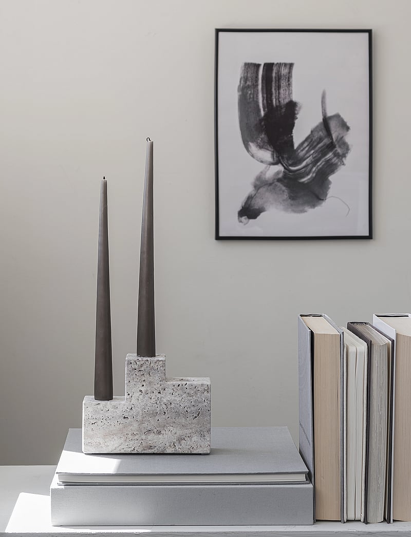 Mette Ditmer - STEP candleholder - kerzenständer - chalk - 0