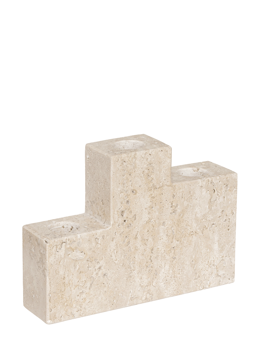 Mette Ditmer - STEP candleholder - küünlajalad - linen - 1