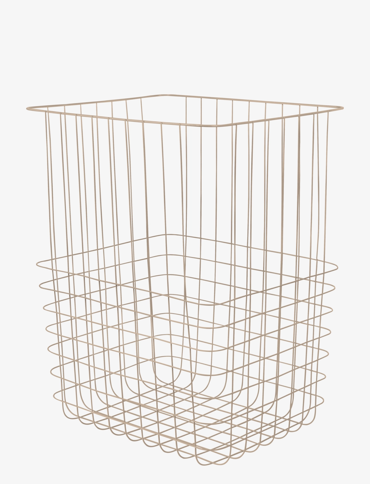 Mette Ditmer - STORE-IT basket with canvas bag - förvaringskorgar - sand - 2