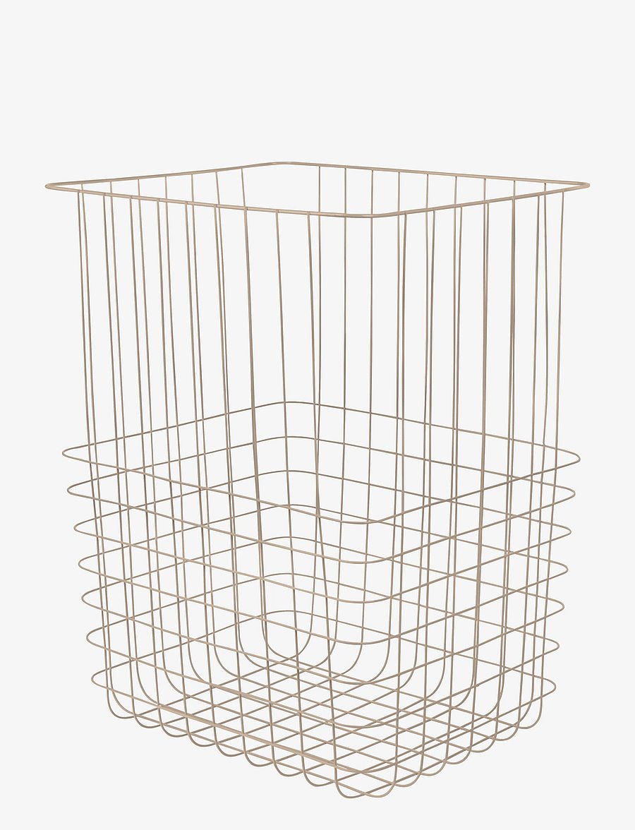 Mette Ditmer - STORE-IT basket with canvas bag - hoiukorvid - sand - 2