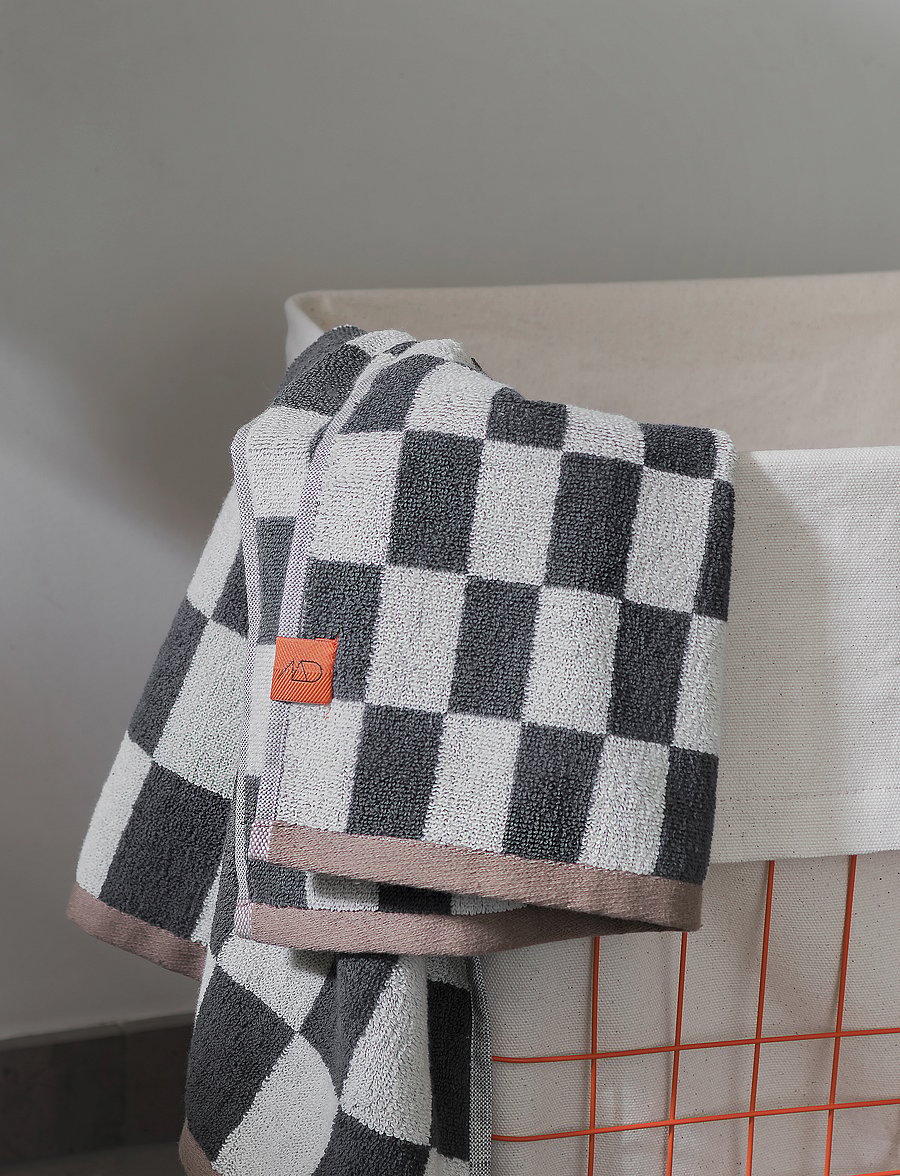 Mette Ditmer - STORE-IT basket with canvas bag - aufbewahrungskörbe - orange - 4
