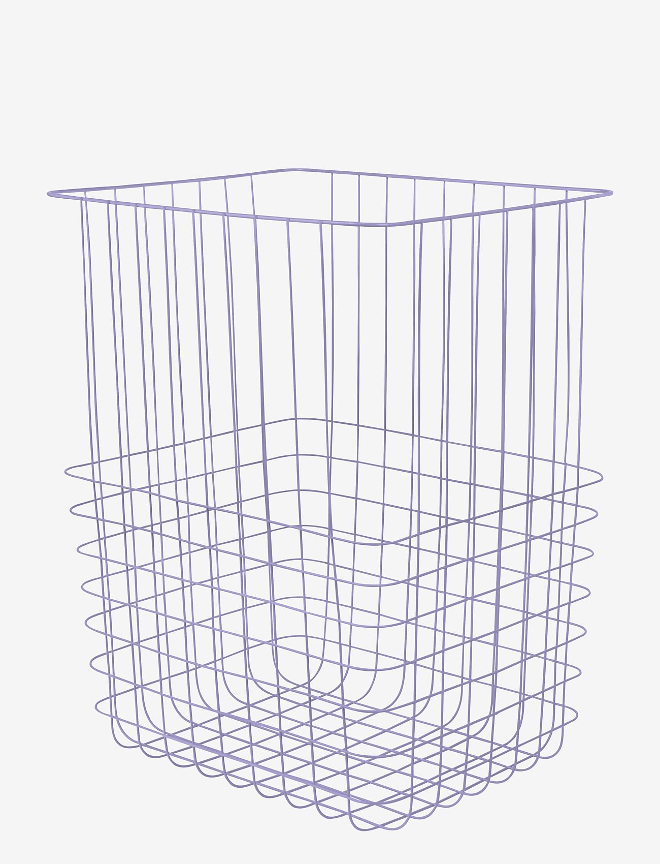 Mette Ditmer - STORE-IT basket with canvas bag - vasketøjskurve - lilac - 2
