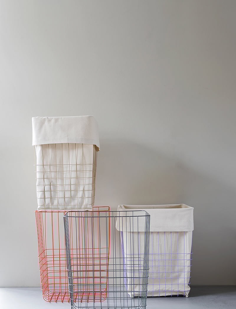 Mette Ditmer - STORE-IT basket with canvas bag - osta hinna alusel - lilac - 5