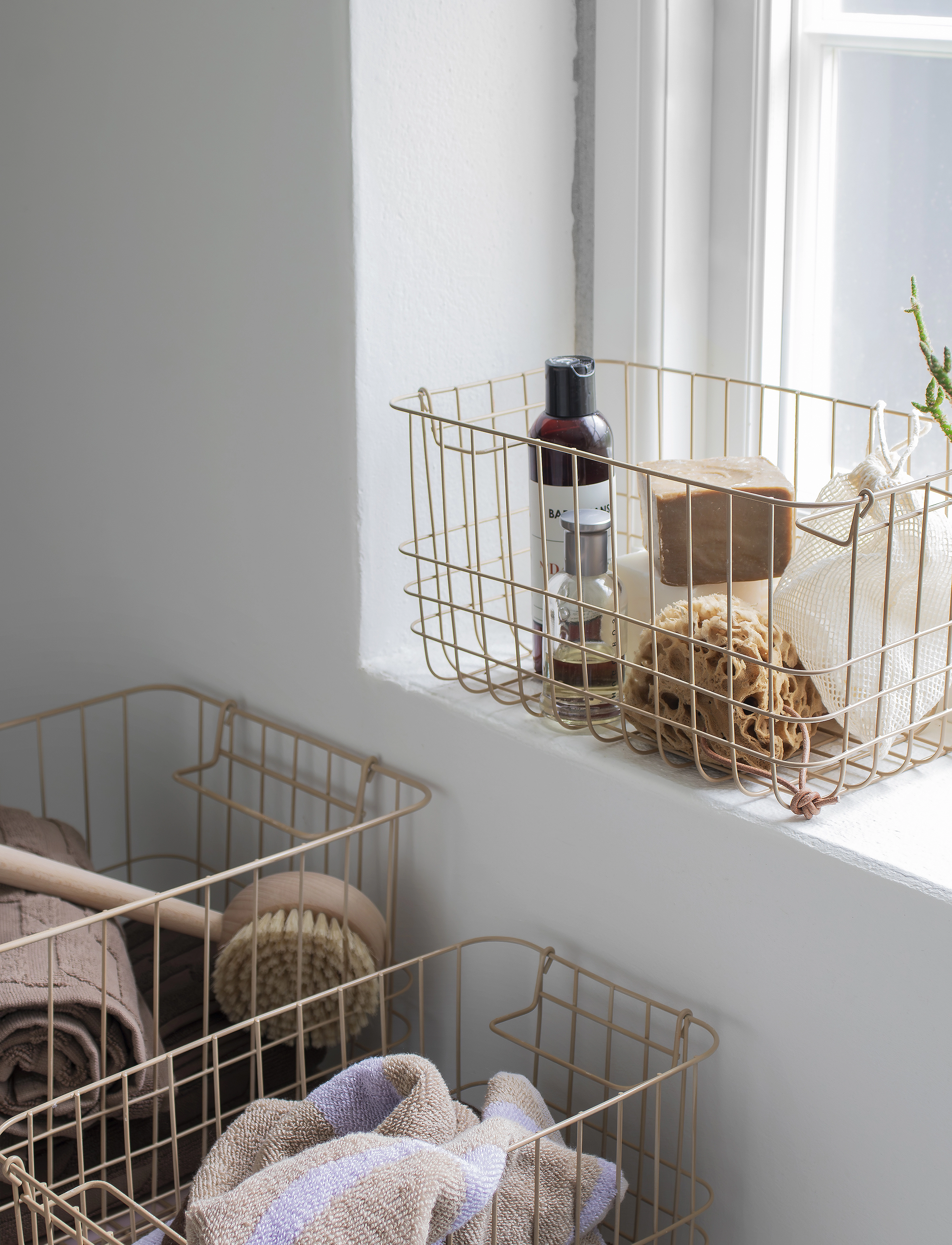 Mette Ditmer - STORE-IT basket - storage baskets - sand - 3