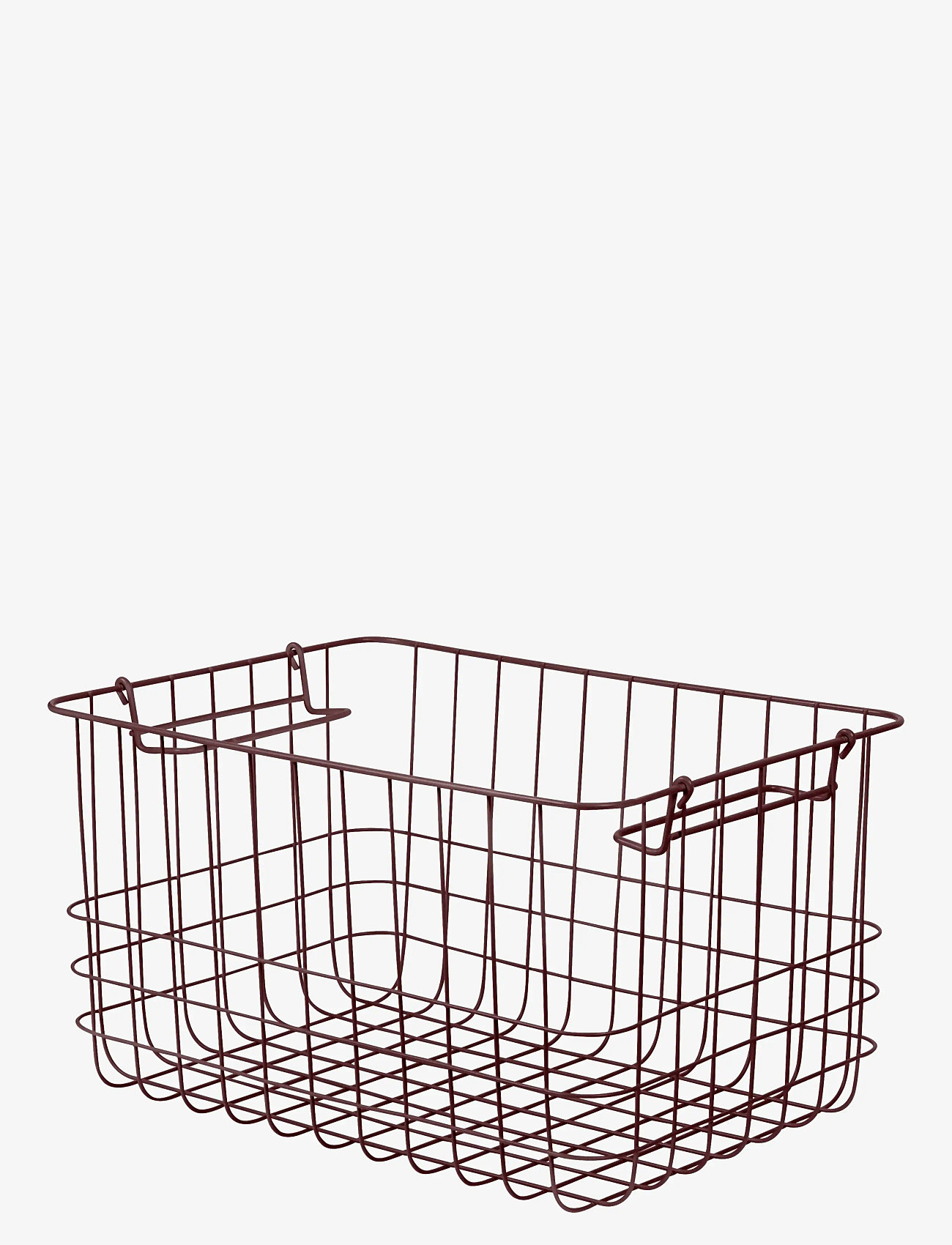 Mette Ditmer - STORE-IT basket, medium - aufbewahrungskörbe - wine - 0