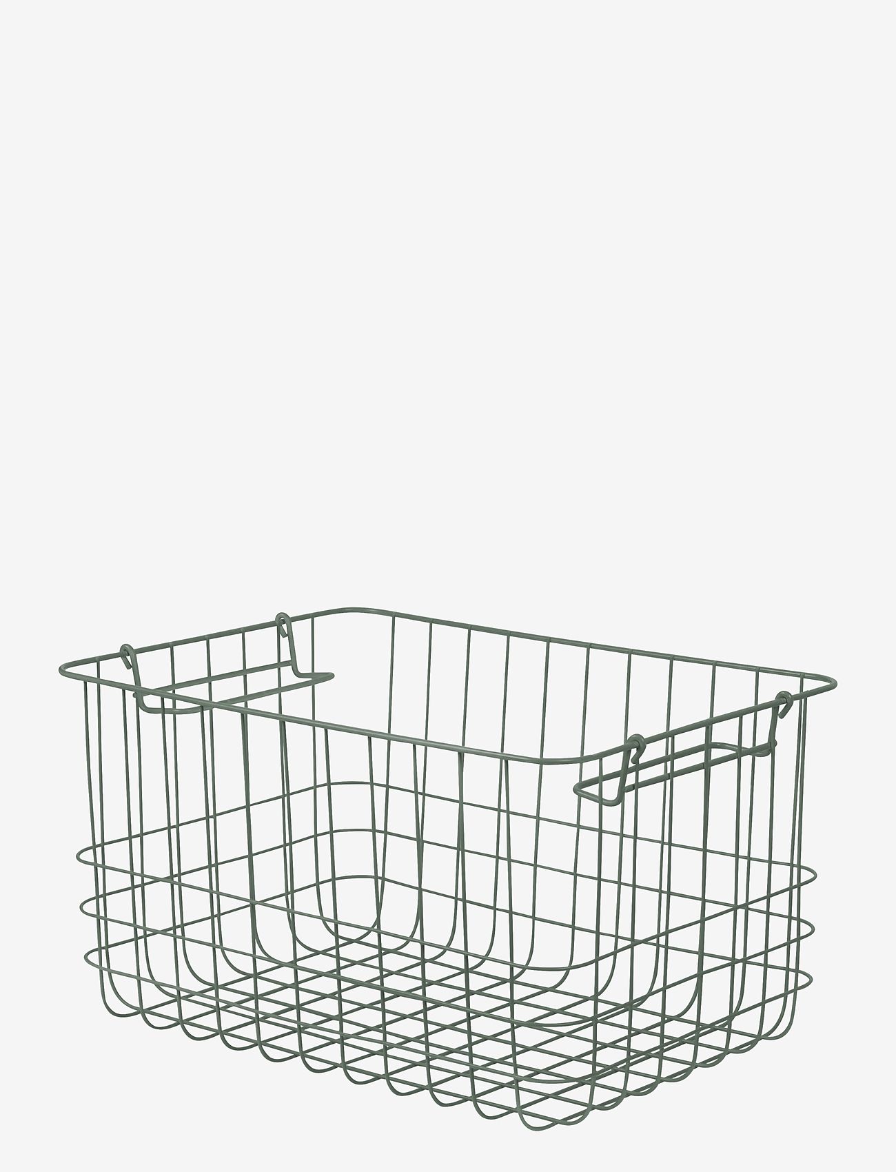 Mette Ditmer - STORE-IT basket - opbevaringskurve - thyme green - 1