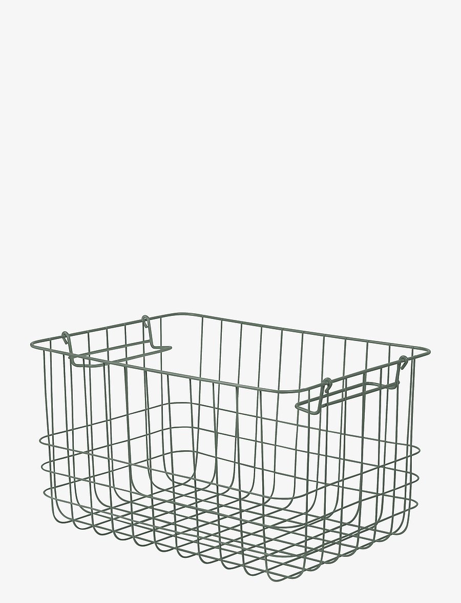 Mette Ditmer - STORE-IT basket - aufbewahrungskörbe - thyme green - 1