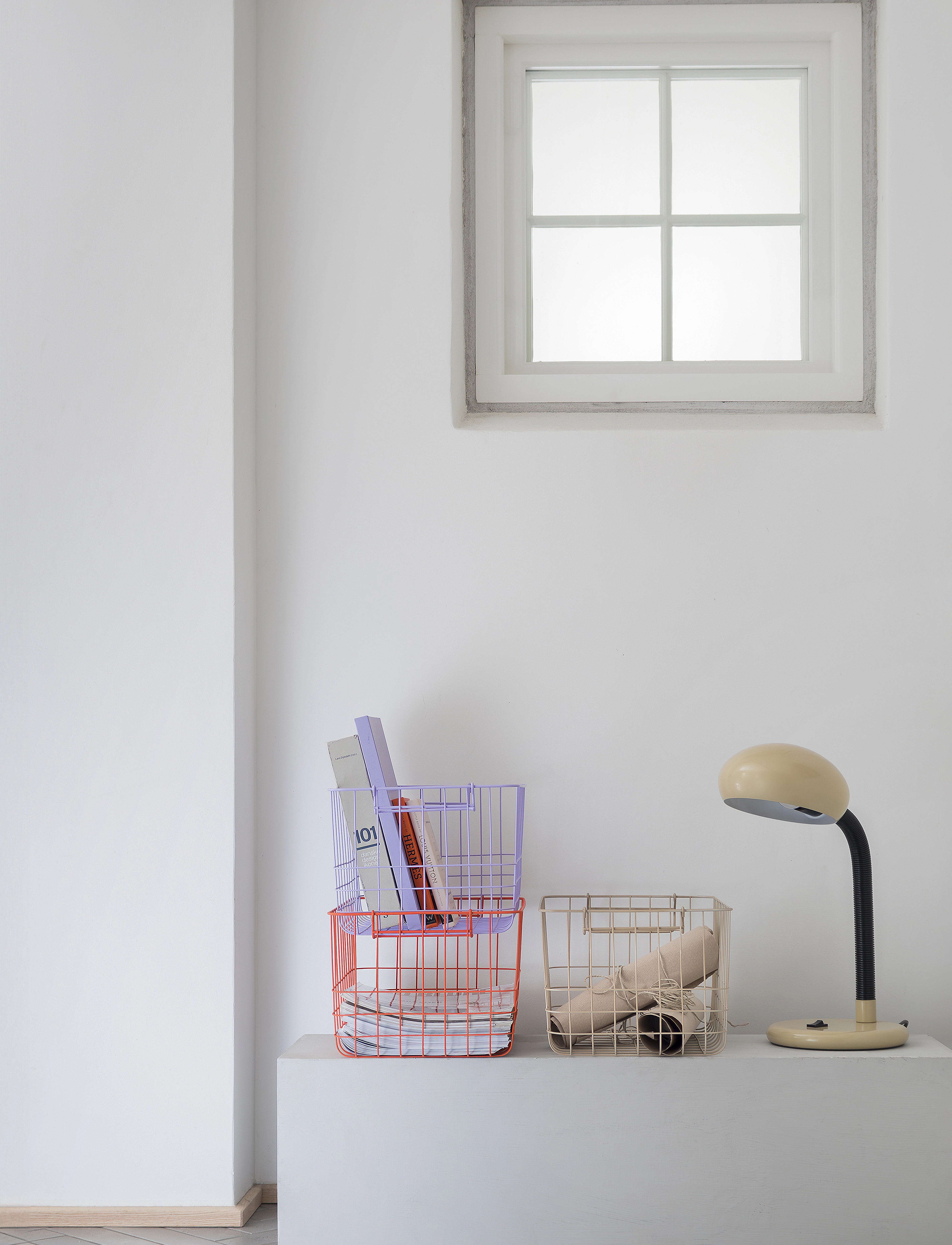 Mette Ditmer Store-It Basket, W26X L37X H20 cm, Storage, Lila - Storage Baskets, Homeware