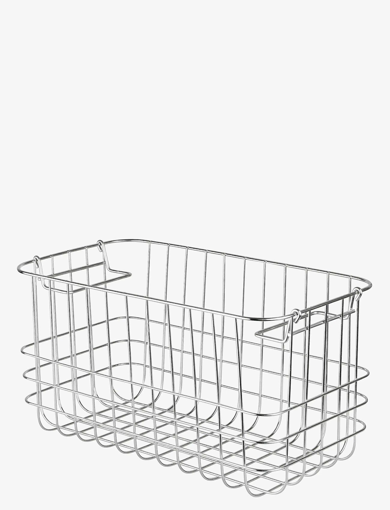 Mette Ditmer - STORE-IT basket, small - chrome - 0