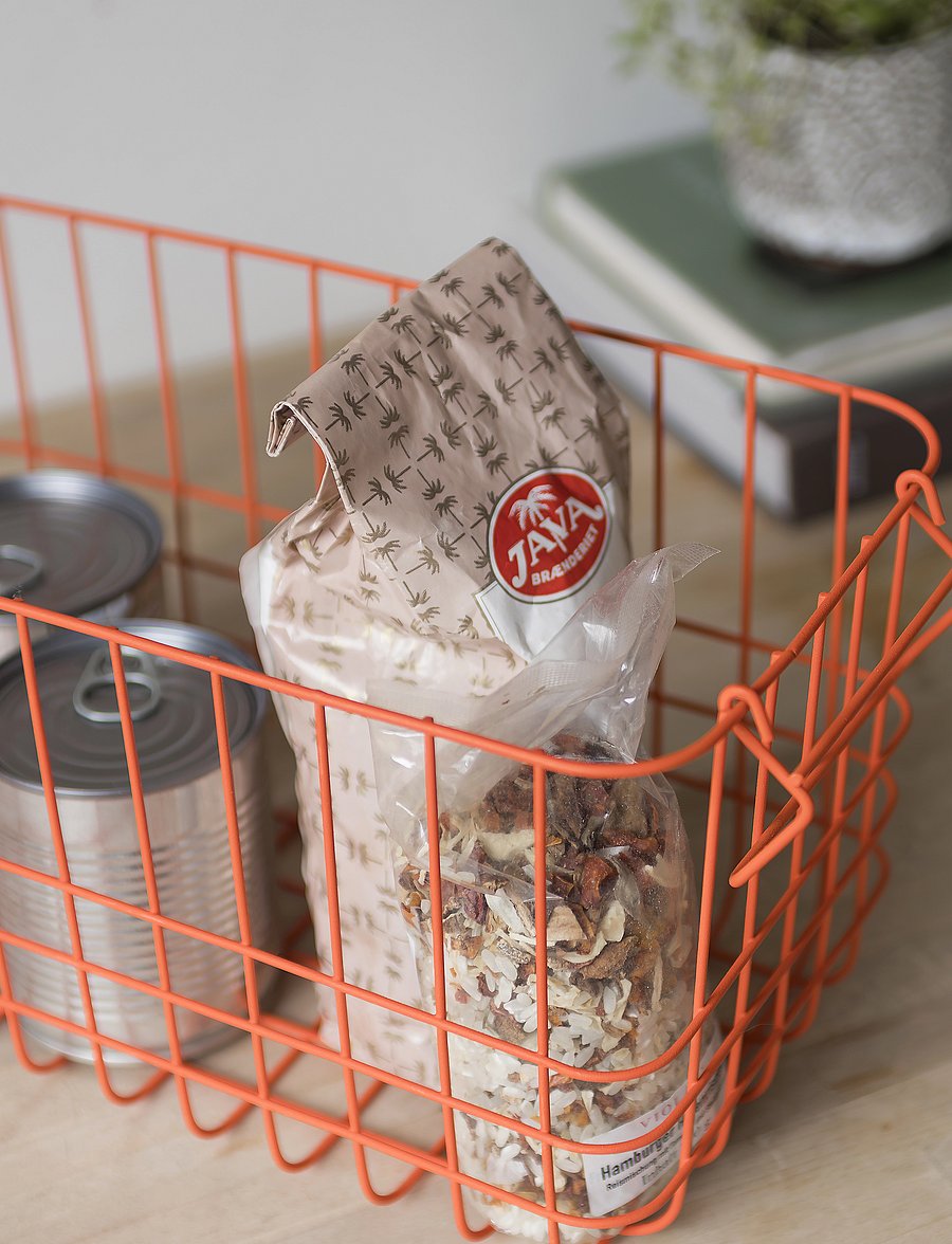 Mette Ditmer - STORE-IT basket - aufbewahrungskörbe - orange - 0