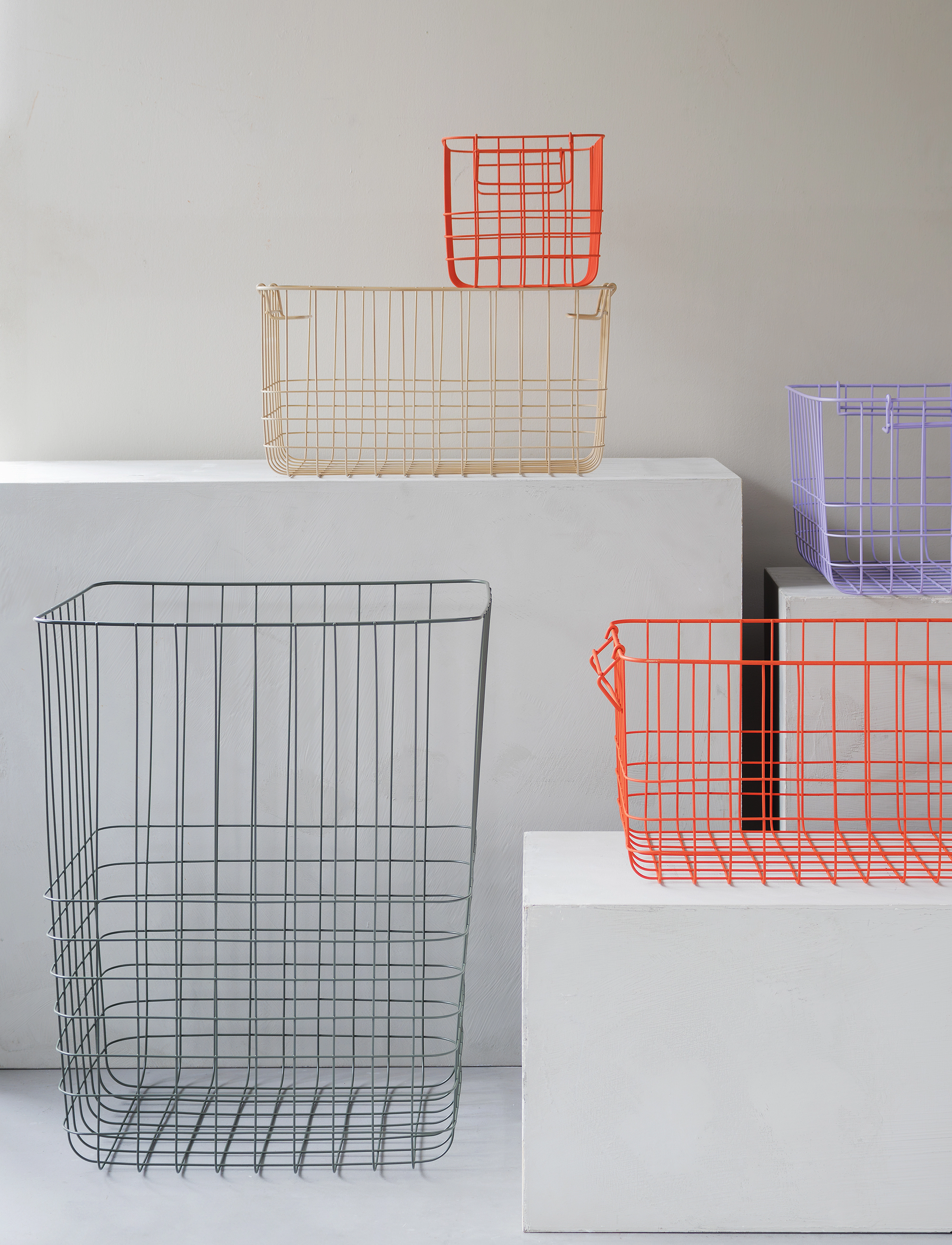 Mette Ditmer - STORE-IT basket - aufbewahrungskörbe - orange - 4