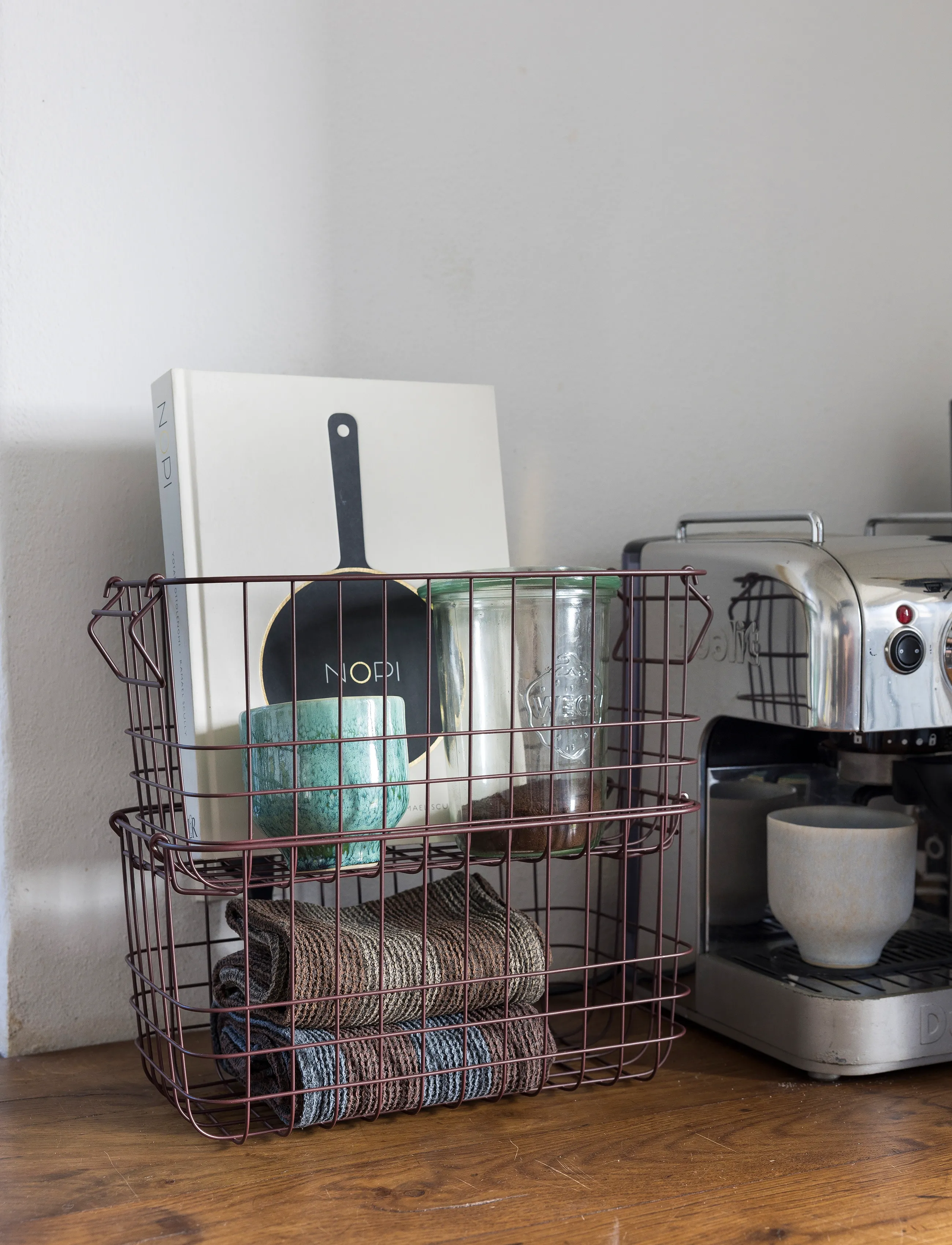 Mette Ditmer - STORE-IT basket, small - storage baskets - wine - 0