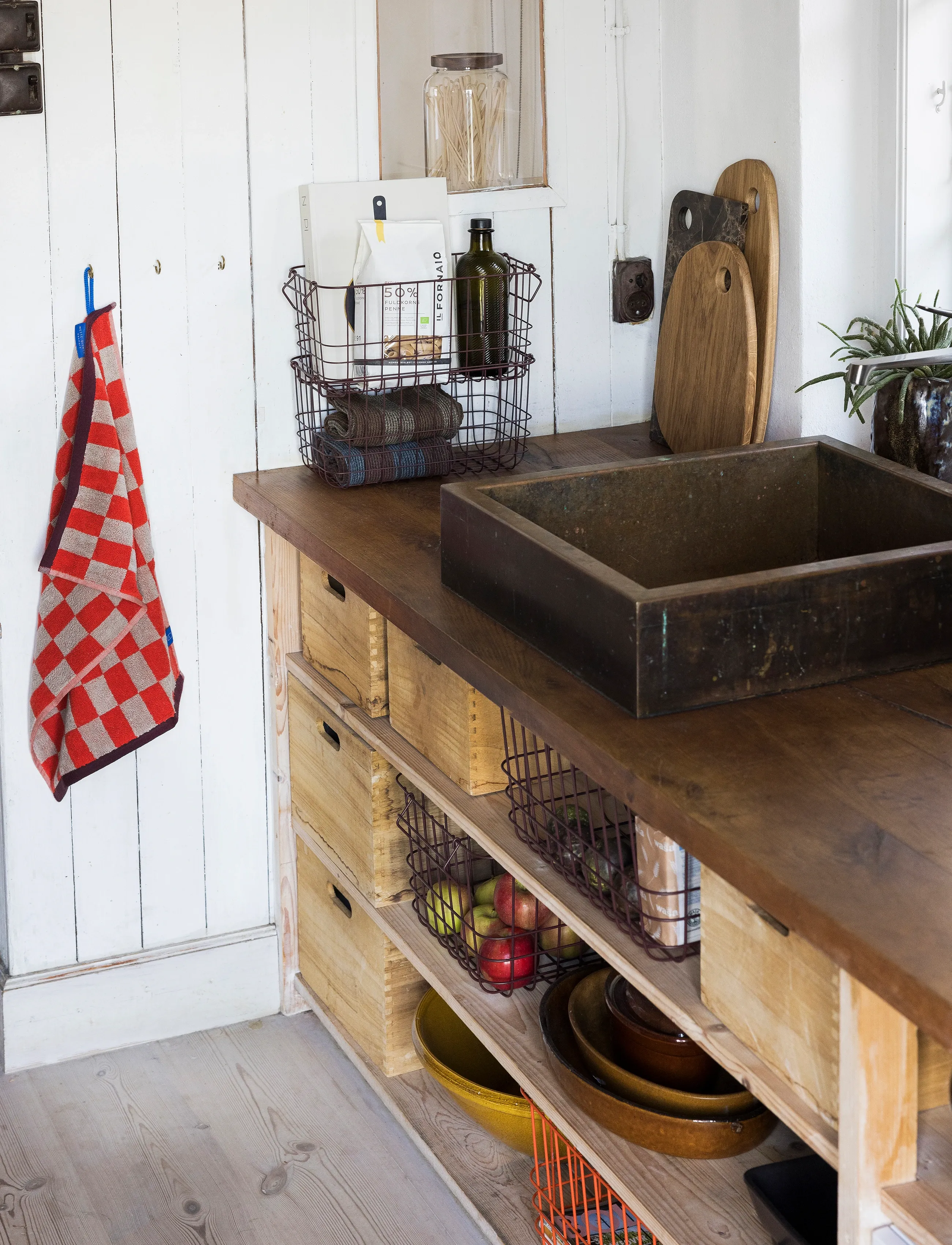 Mette Ditmer - STORE-IT basket, small - storage baskets - wine - 2