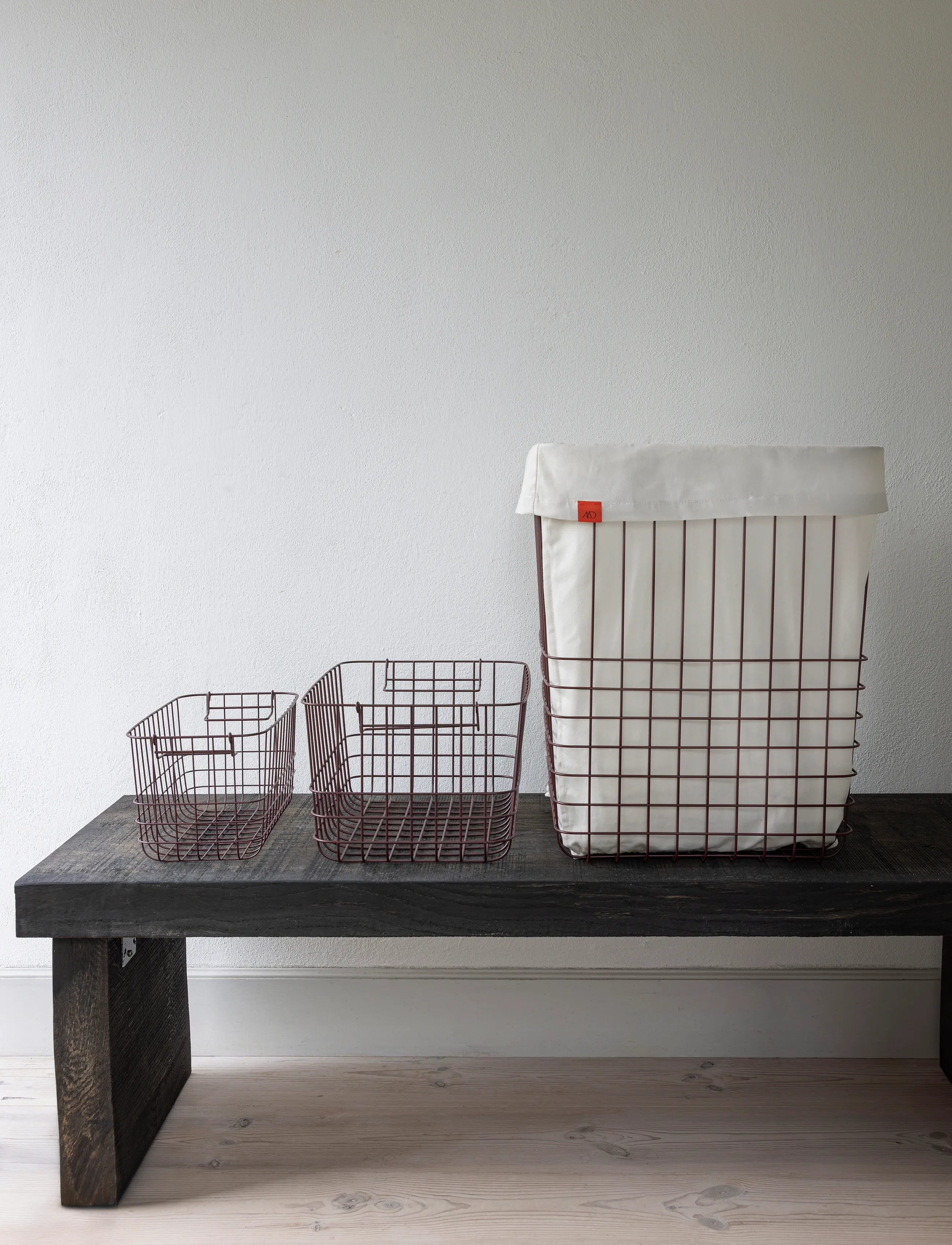 Mette Ditmer - STORE-IT basket, small - storage baskets - wine - 4