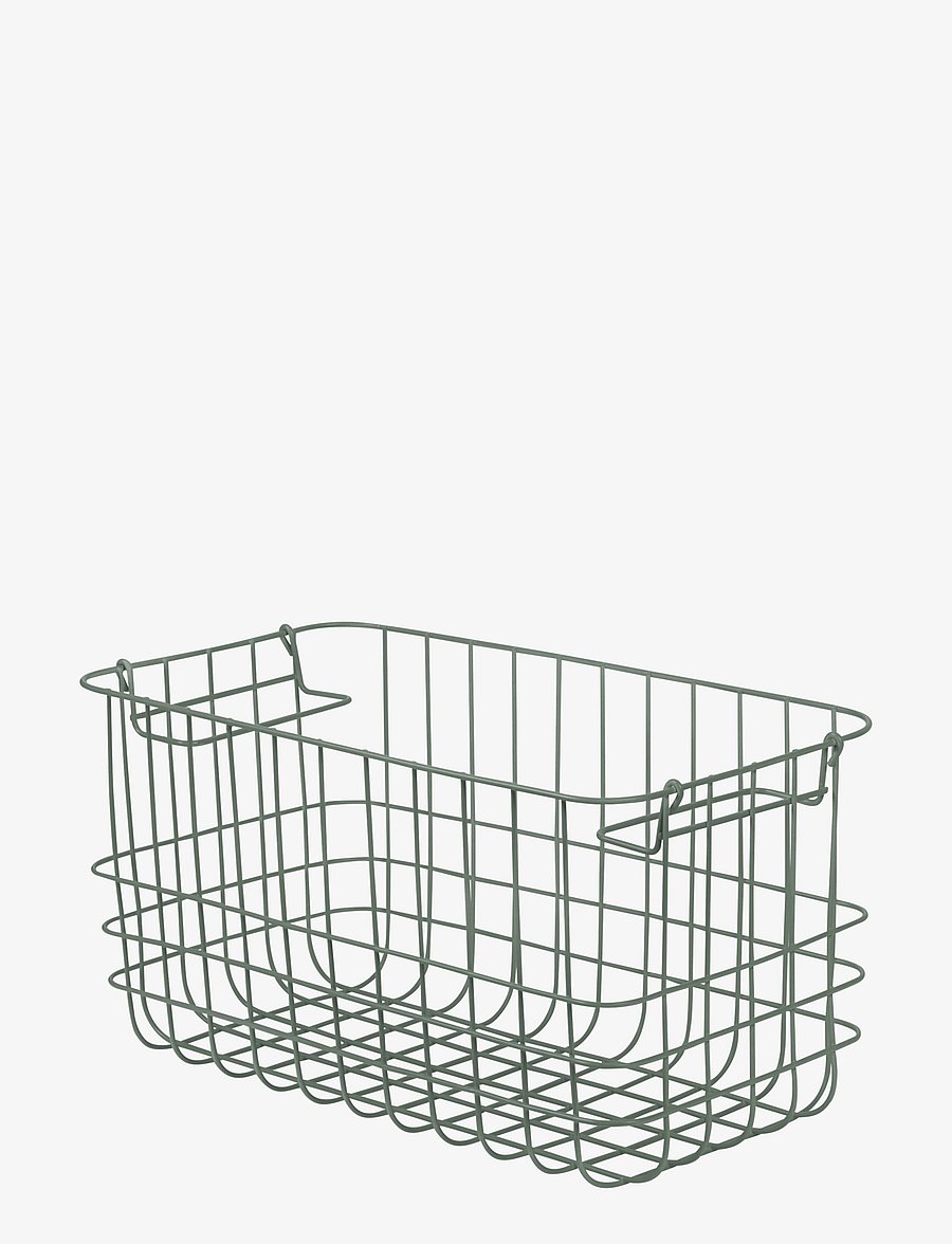 Mette Ditmer - STORE-IT basket - aufbewahrungskörbe - thyme green - 1