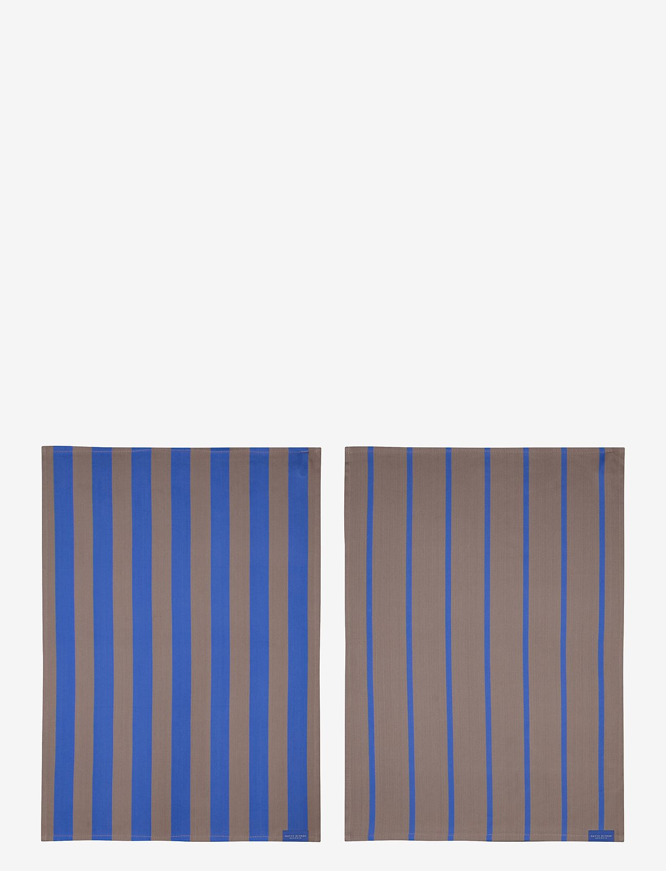Mette Ditmer - STRIPES tea towel, 2-pack - kökshanddukar - blush - 0
