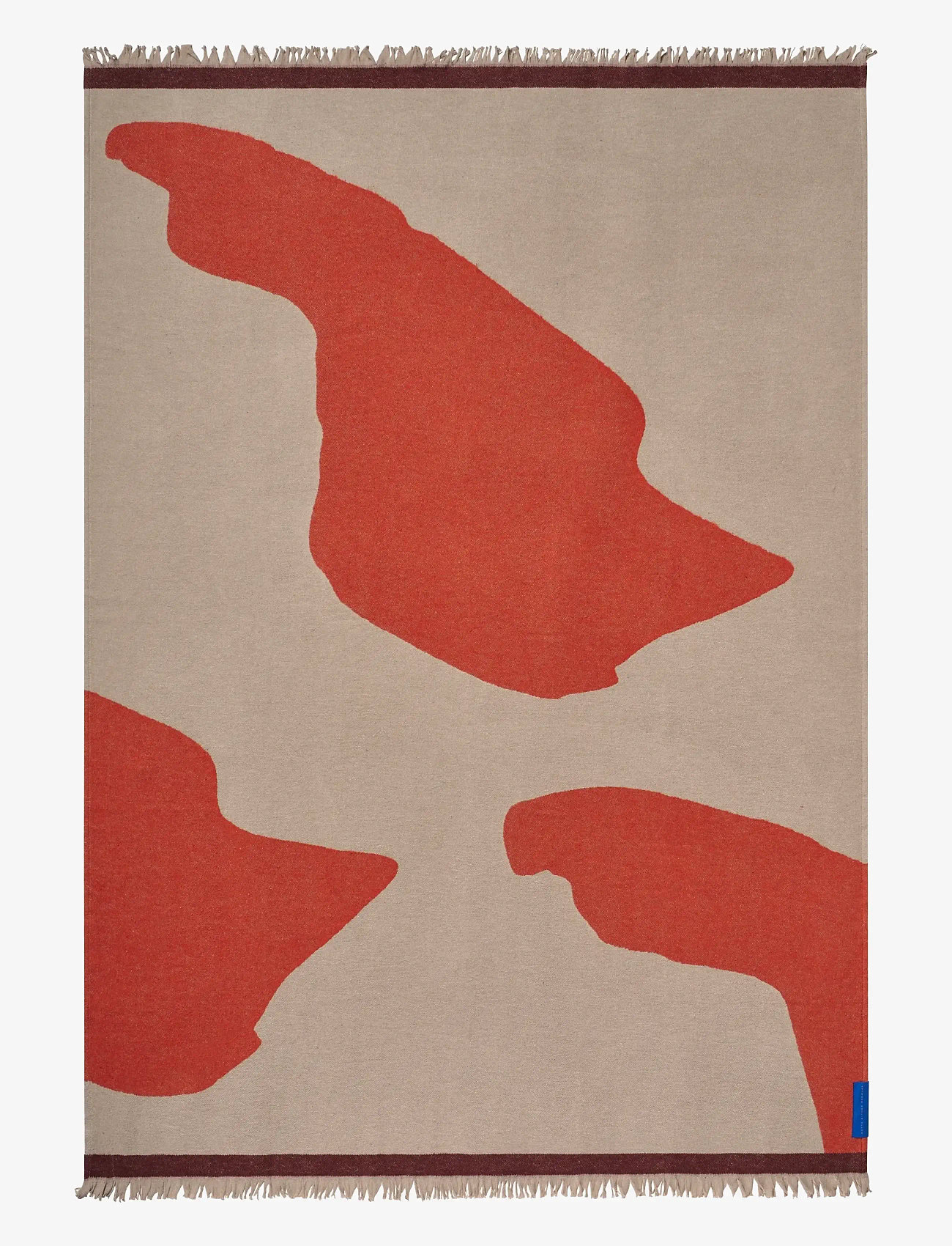 Mette Ditmer - STUDIO throw - decken - orange - 0