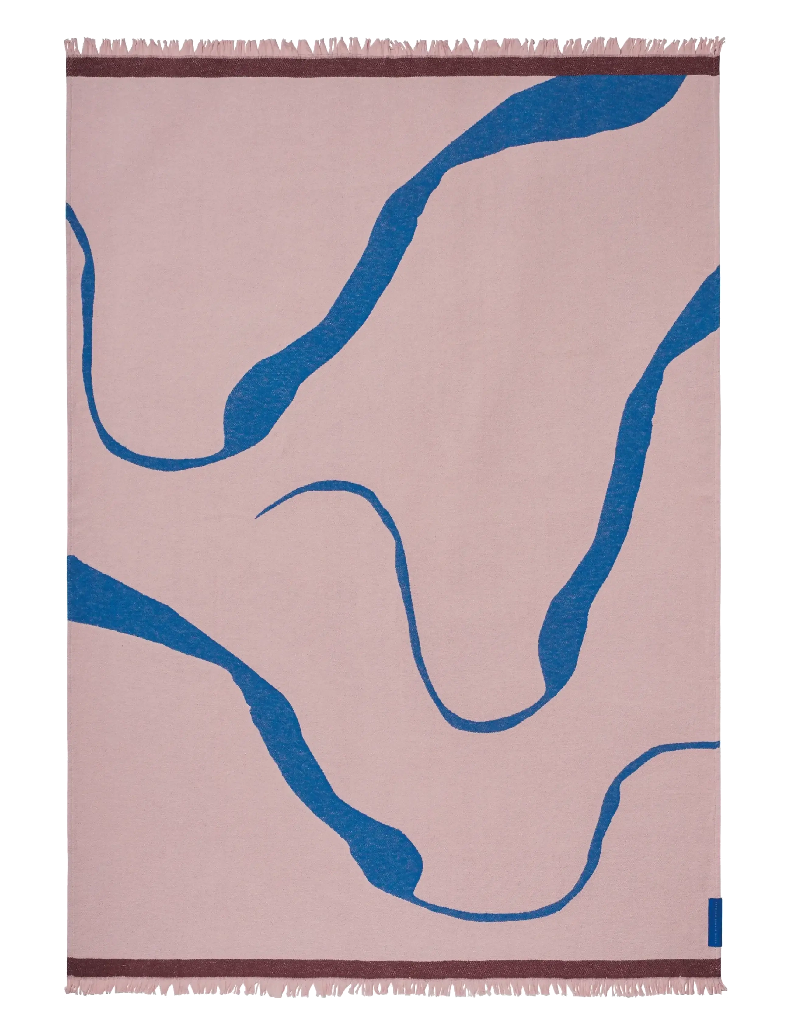 Mette Ditmer STUDIO throw - Textilien - SEASHELL PINK / pink/rose