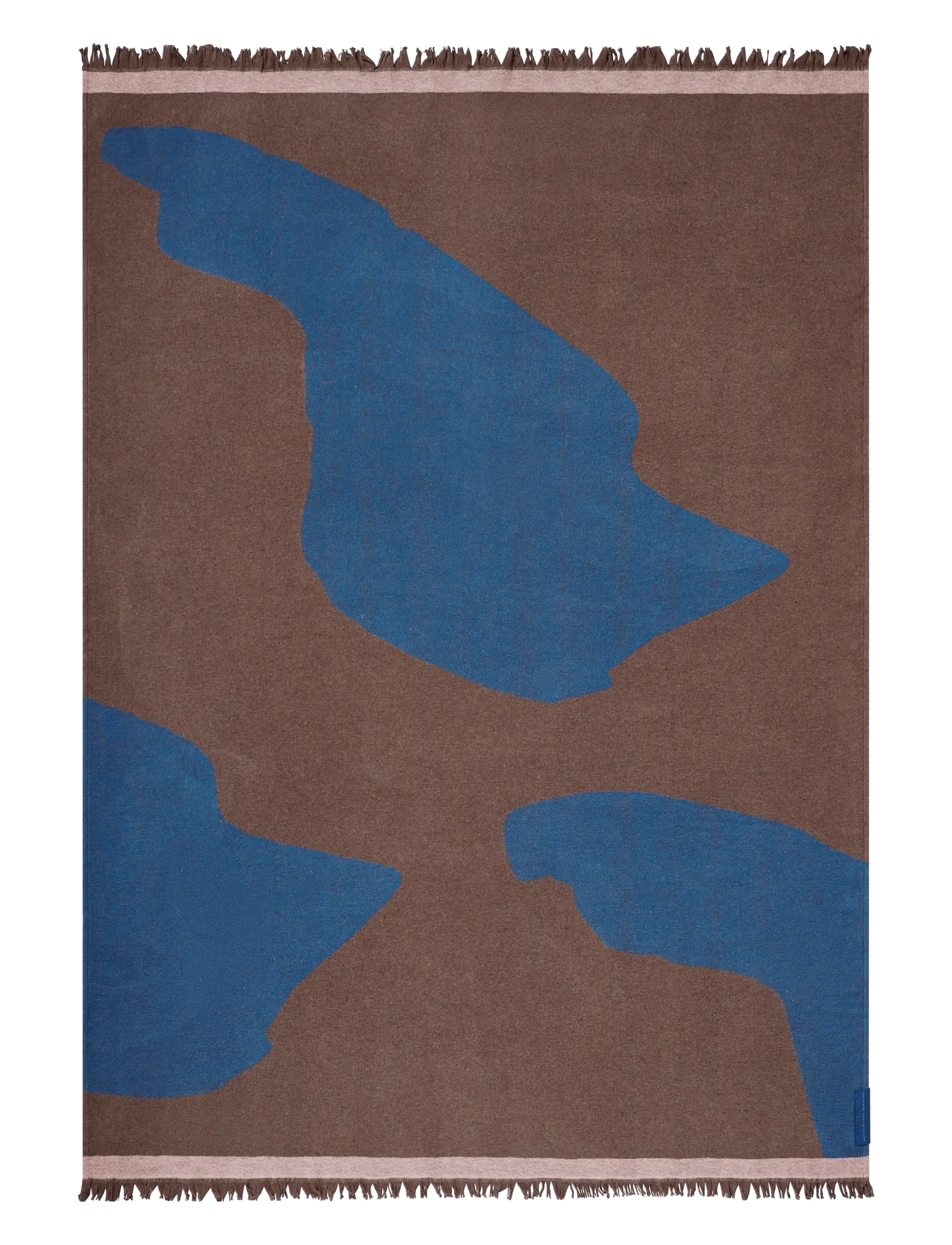 Mette Ditmer STUDIO throw - Textilien - COGNAC / brown