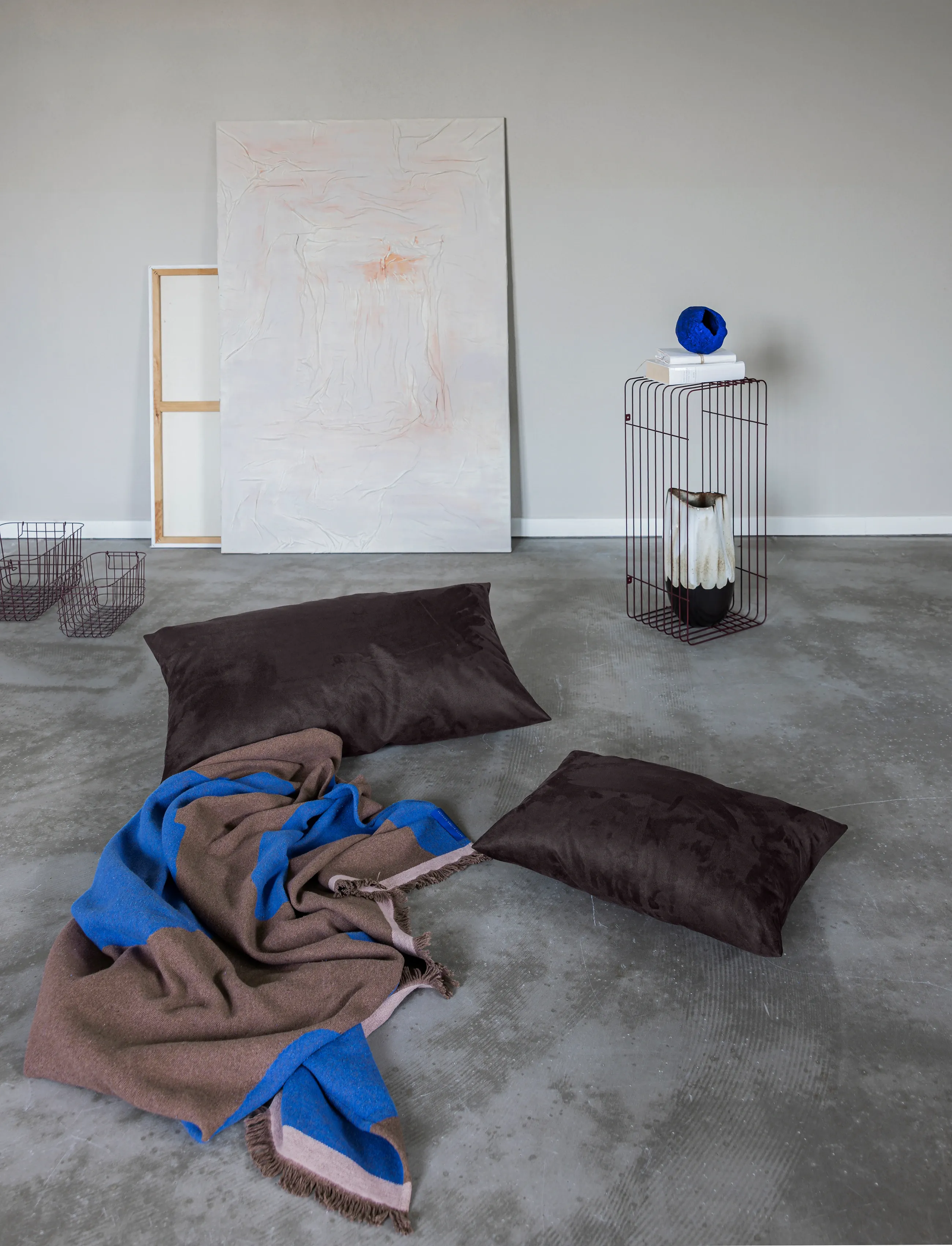 Mette Ditmer - STUDIO throw - blankets & throws - cognac - 2