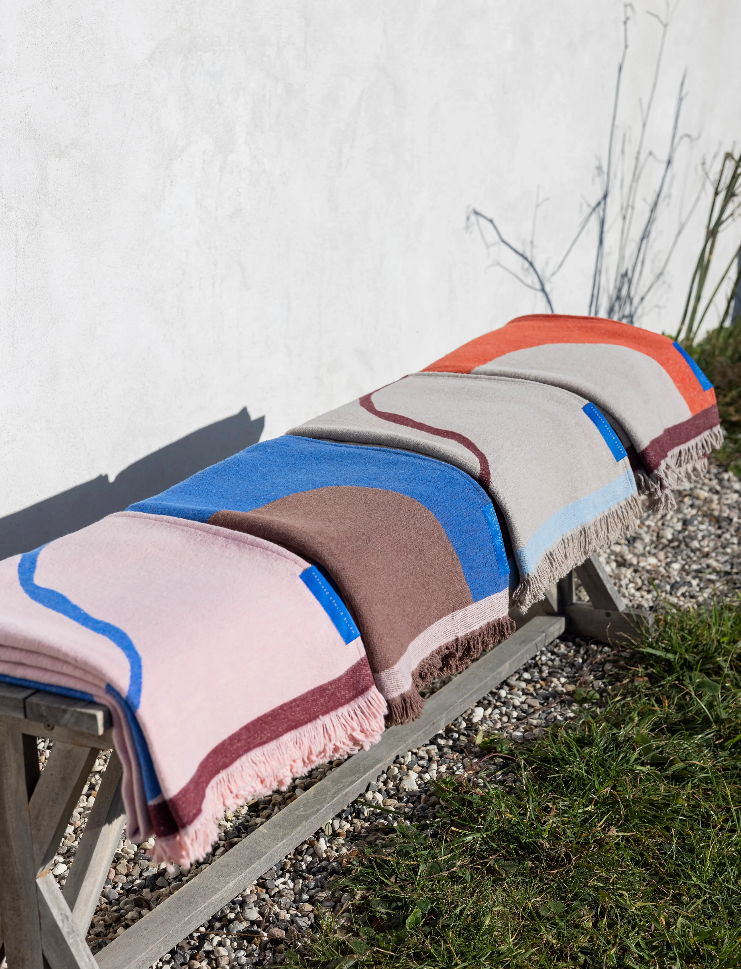 Mette Ditmer - STUDIO throw - blankets & throws - cognac - 4