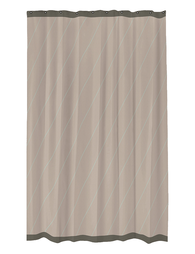 Mette Ditmer - SUBTLE shower curtain - duschvorhänge - mint - 1