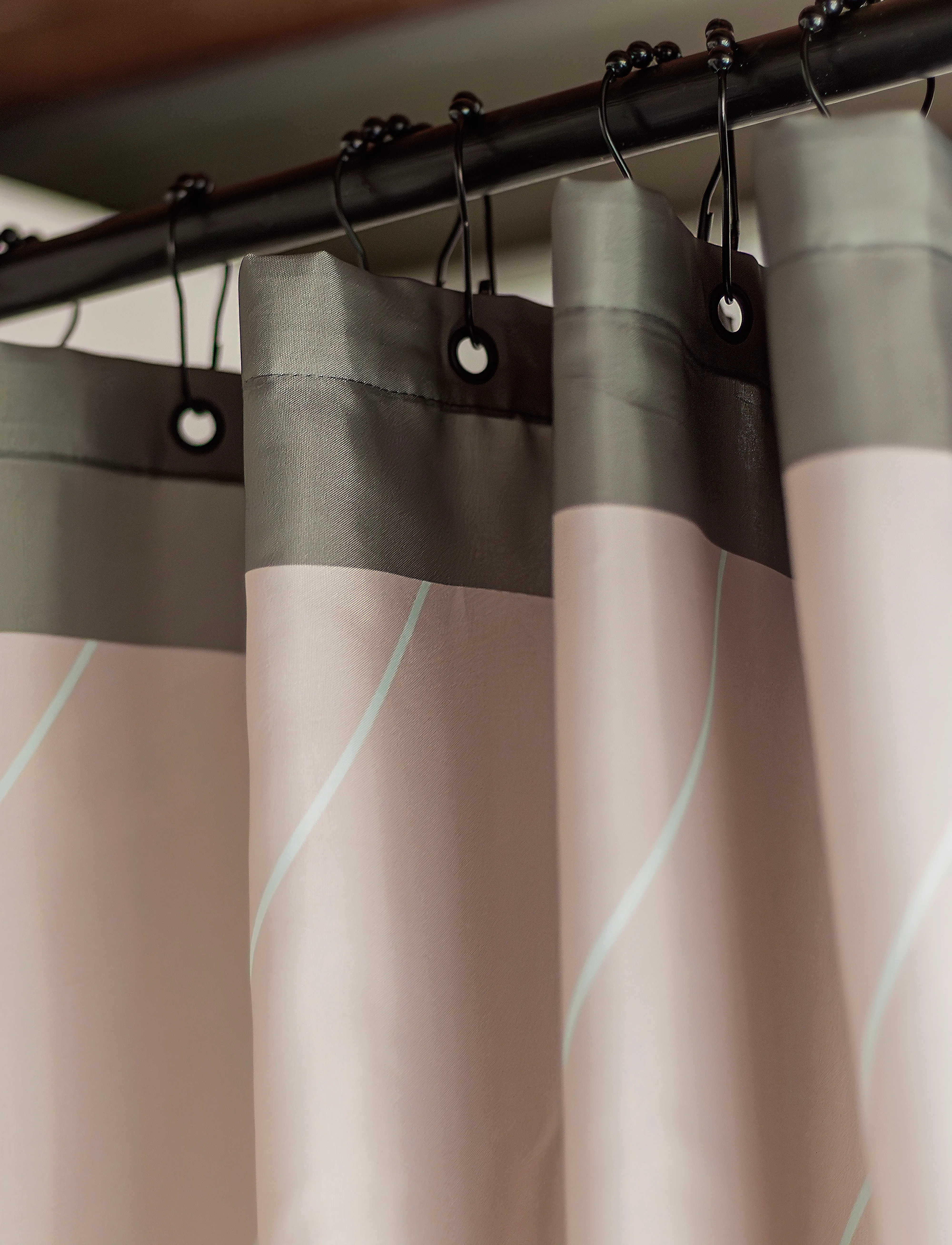 Mette Ditmer - SUBTLE shower curtain - duschvorhänge - mint - 2
