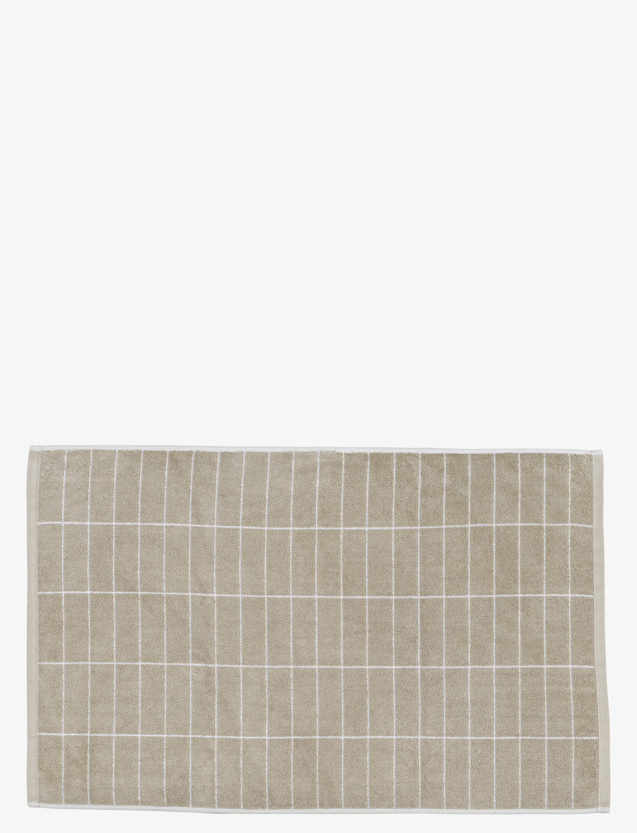 Mette Ditmer Tile Stone Bath Mat, 50X80 cm, Beige, Tæpper > Badetæpper, Unisex