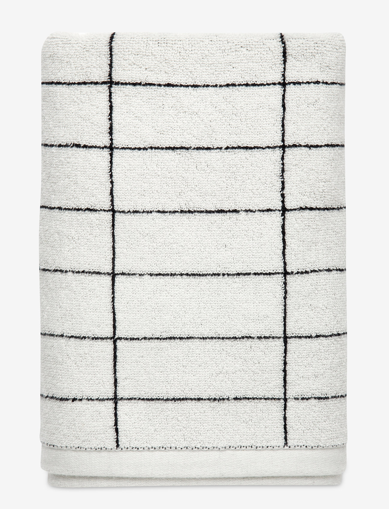 Mette Ditmer - TILE STONE Bath towel - badetücher - black/off white - 1
