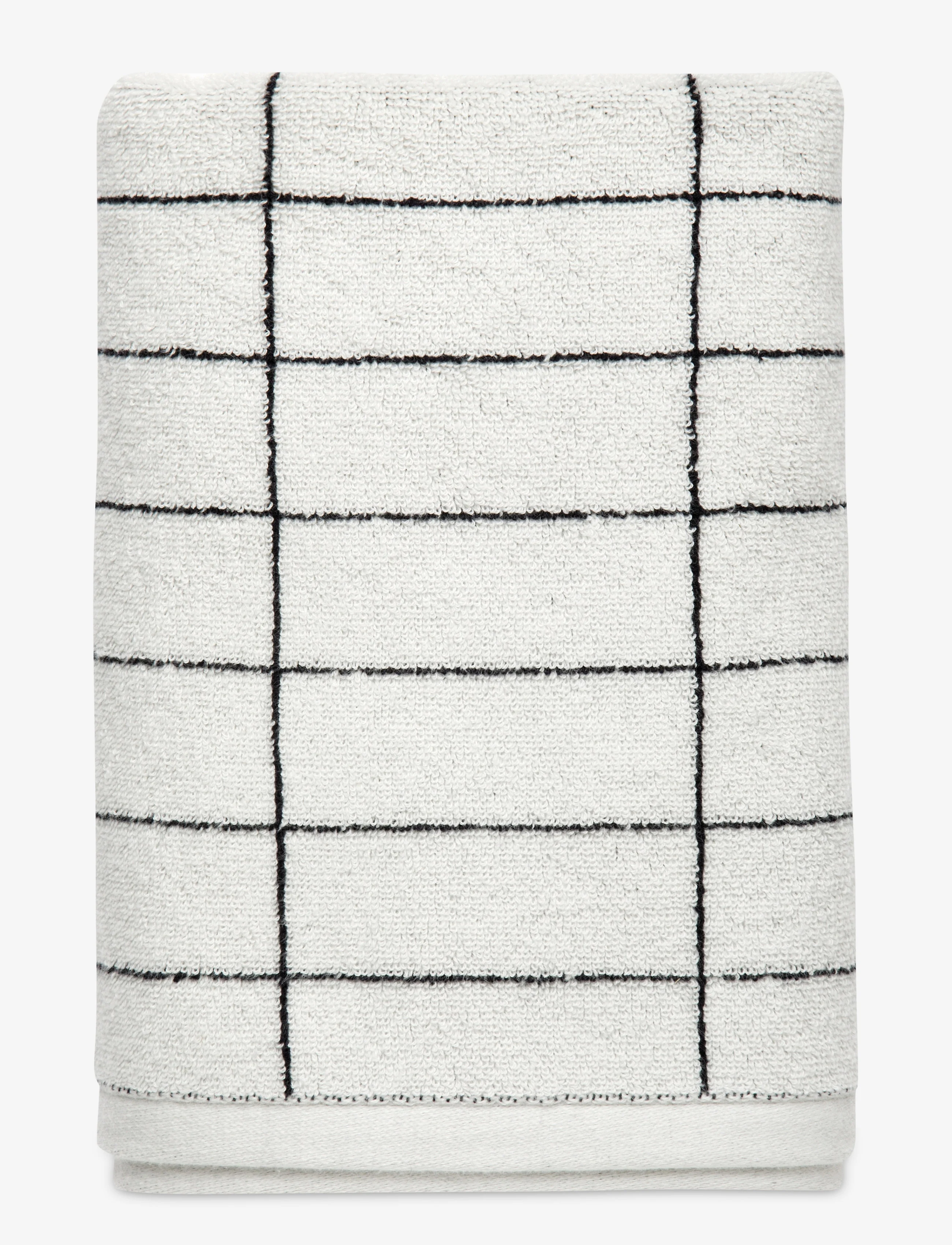 Mette Ditmer TILE STONE Towel - Alles anzeigen - BLACK/OFF WHITE / white