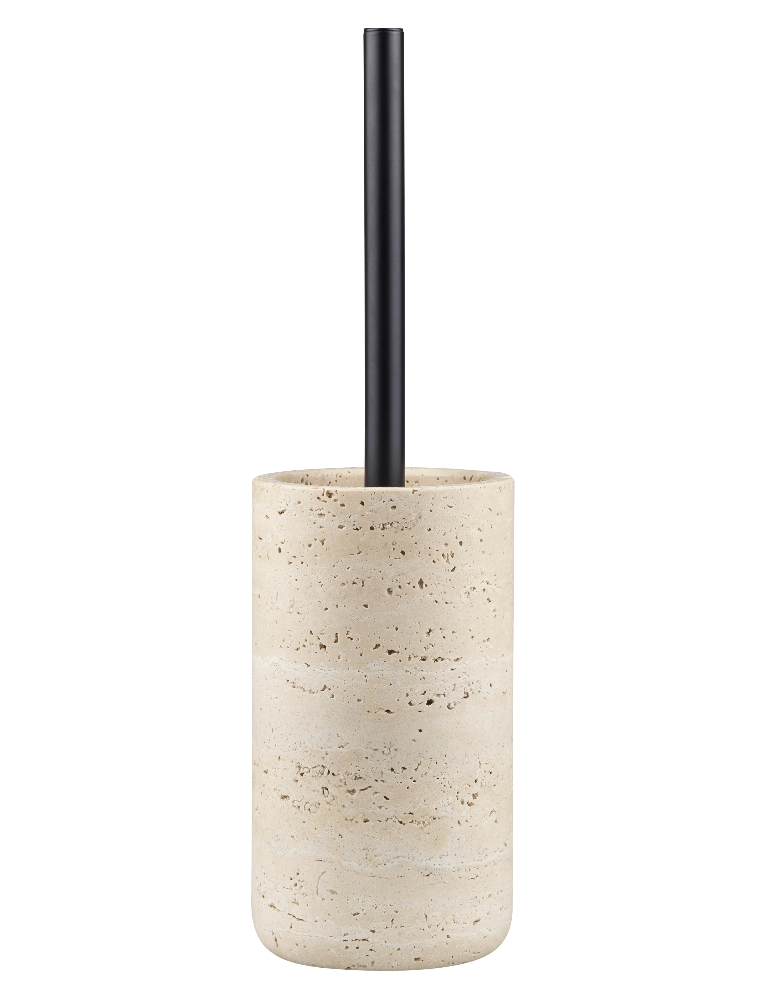Mette Ditmer TRAVERTINE toilet brush holder - Badezimmer - LINEN / multi