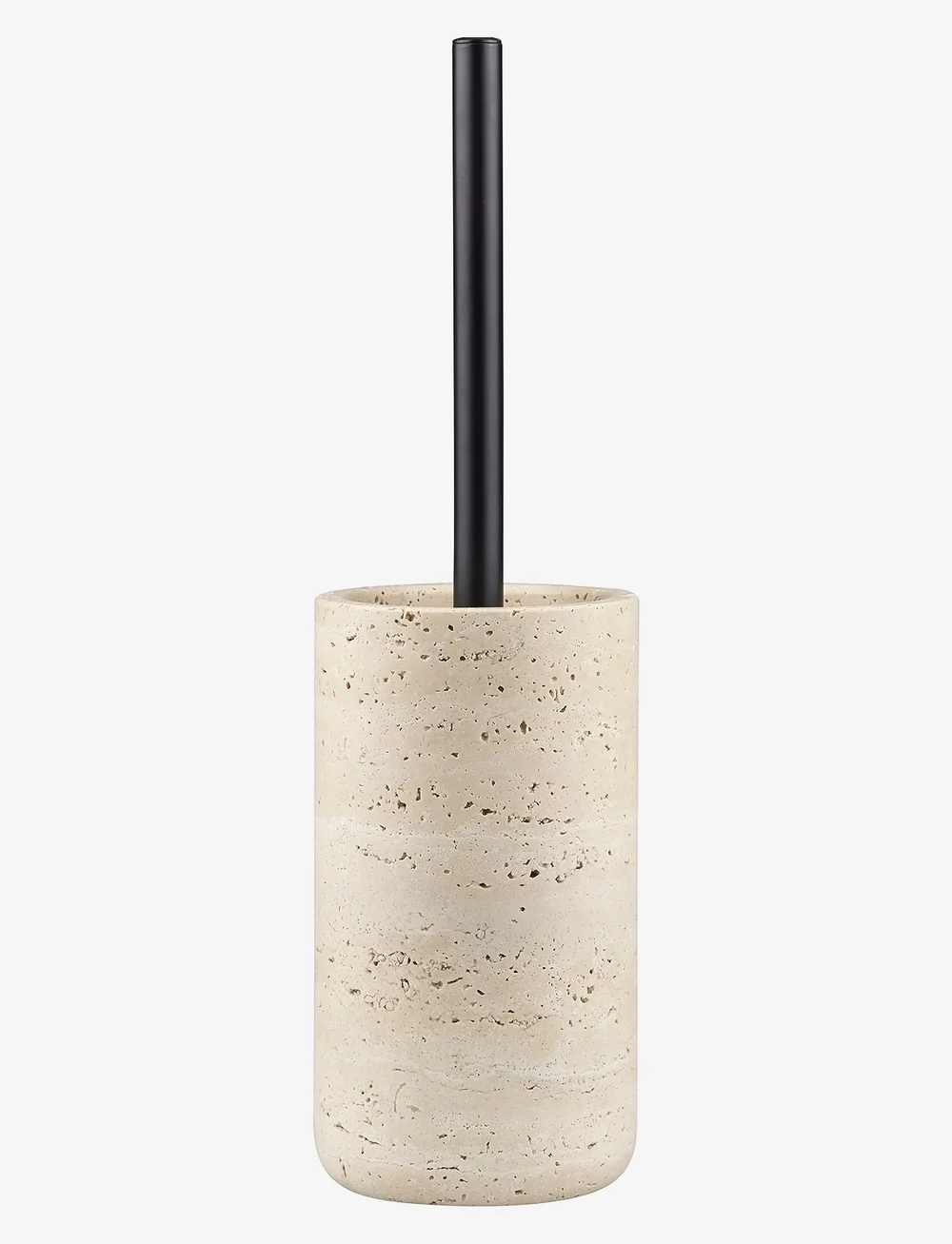 Mette Ditmer - TRAVERTINE toilet brush holder - osta hinna alusel - linen - 1