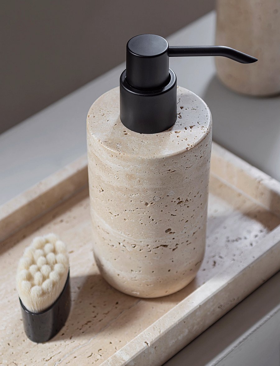 Mette Ditmer - TRAVERTINE dispenser - seebidosaatorid ja -alused - linen - 0