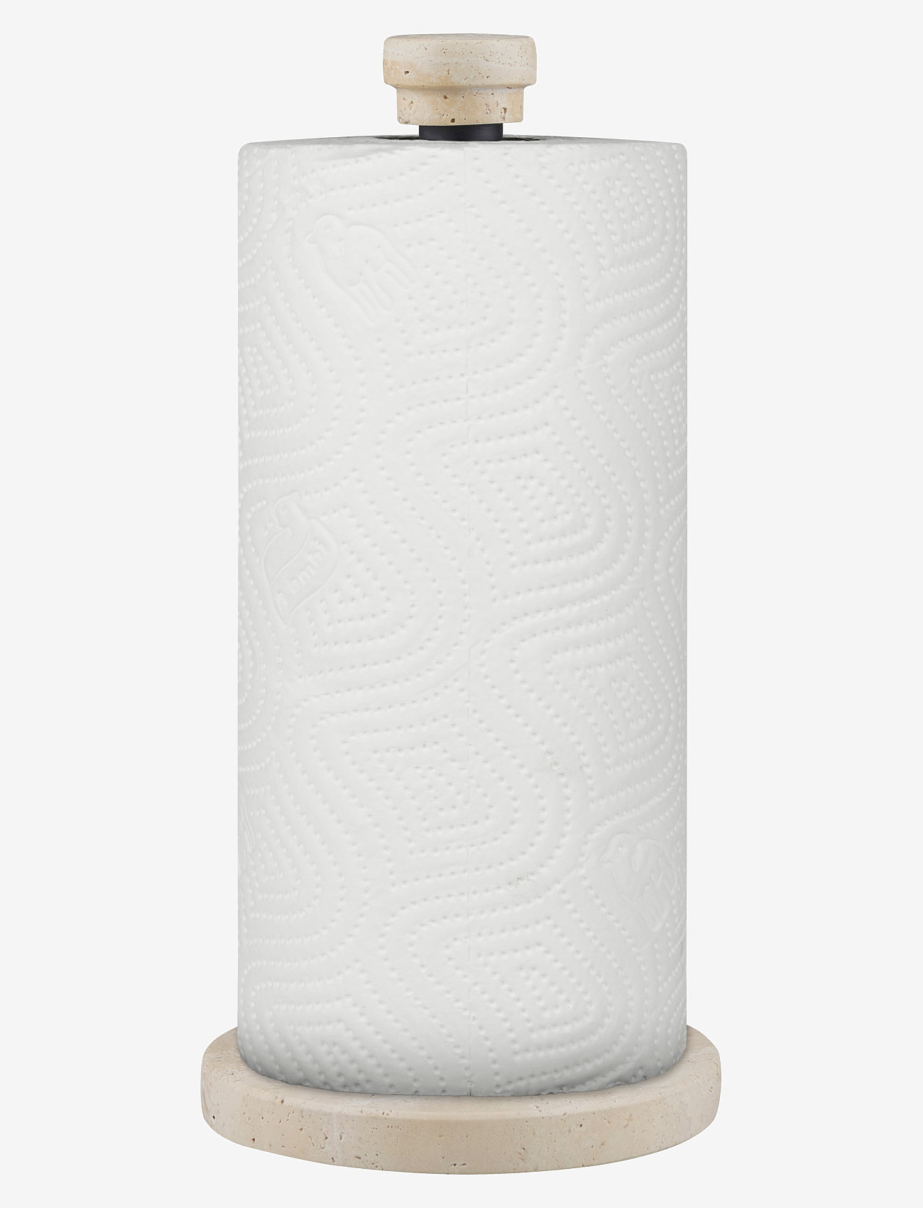 Mette Ditmer - TRAVERTINE kitchen roll holder - porte essuie-tout - linen - 2