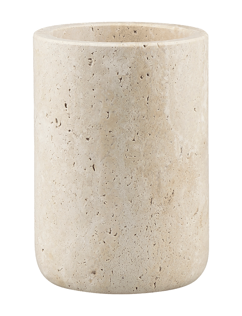 Mette Ditmer - TRAVERTINE toothbrush holder - nach preis einkaufen - linen - 0