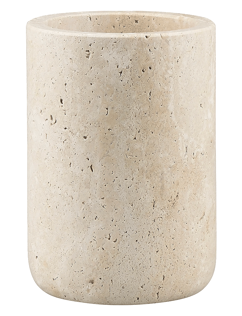 Mette Ditmer - TRAVERTINE toothbrush holder - nach preis einkaufen - linen - 1