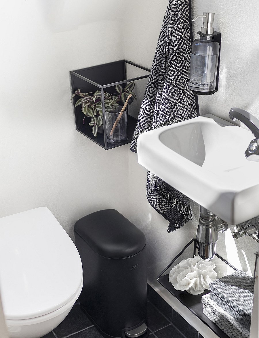 Mette Ditmer - WALTHER pedal bin - paberi prügikastid - black - 3