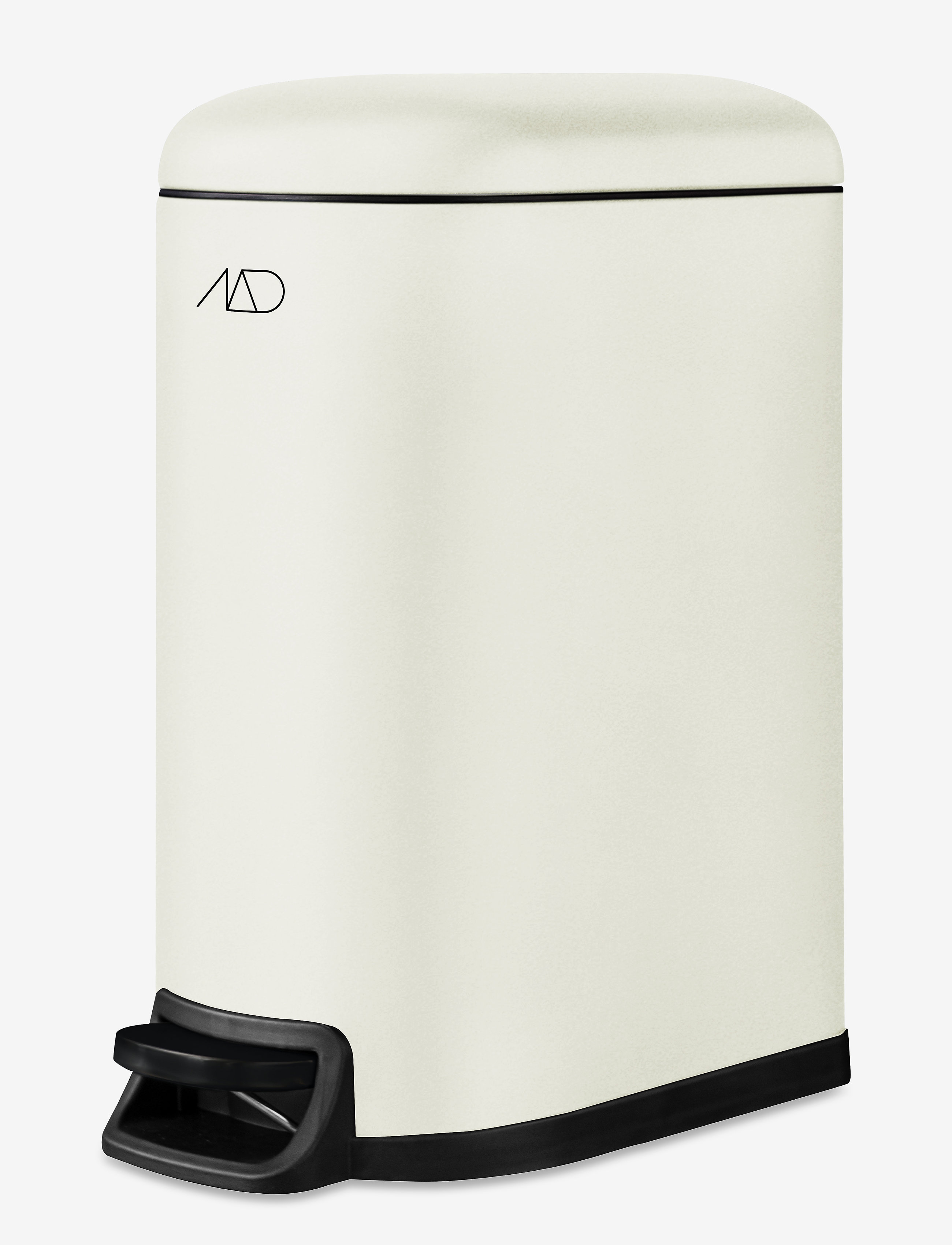 Mette Ditmer Walther Pedal Bin, Paper Bins, Hvid, Str: 10 L