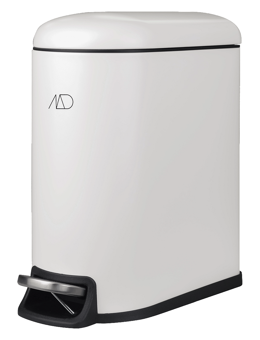 Mette Ditmer - MINI-WALTHER pedal bin - papierkörbe - off-white - 1