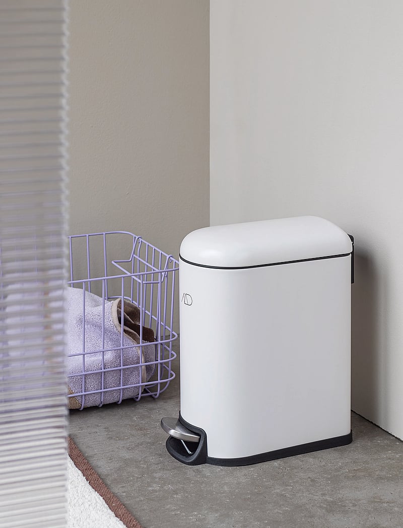 Mette Ditmer - MINI-WALTHER pedal bin - corbeilles à papier - off-white - 1